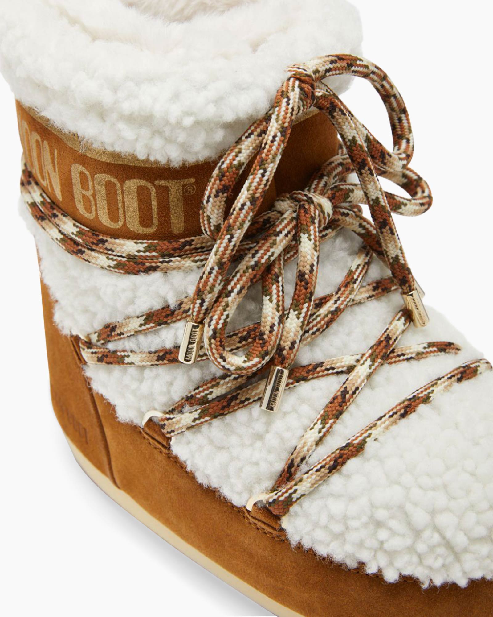 Enkellaars Mb Icon Low Shearling Bruin