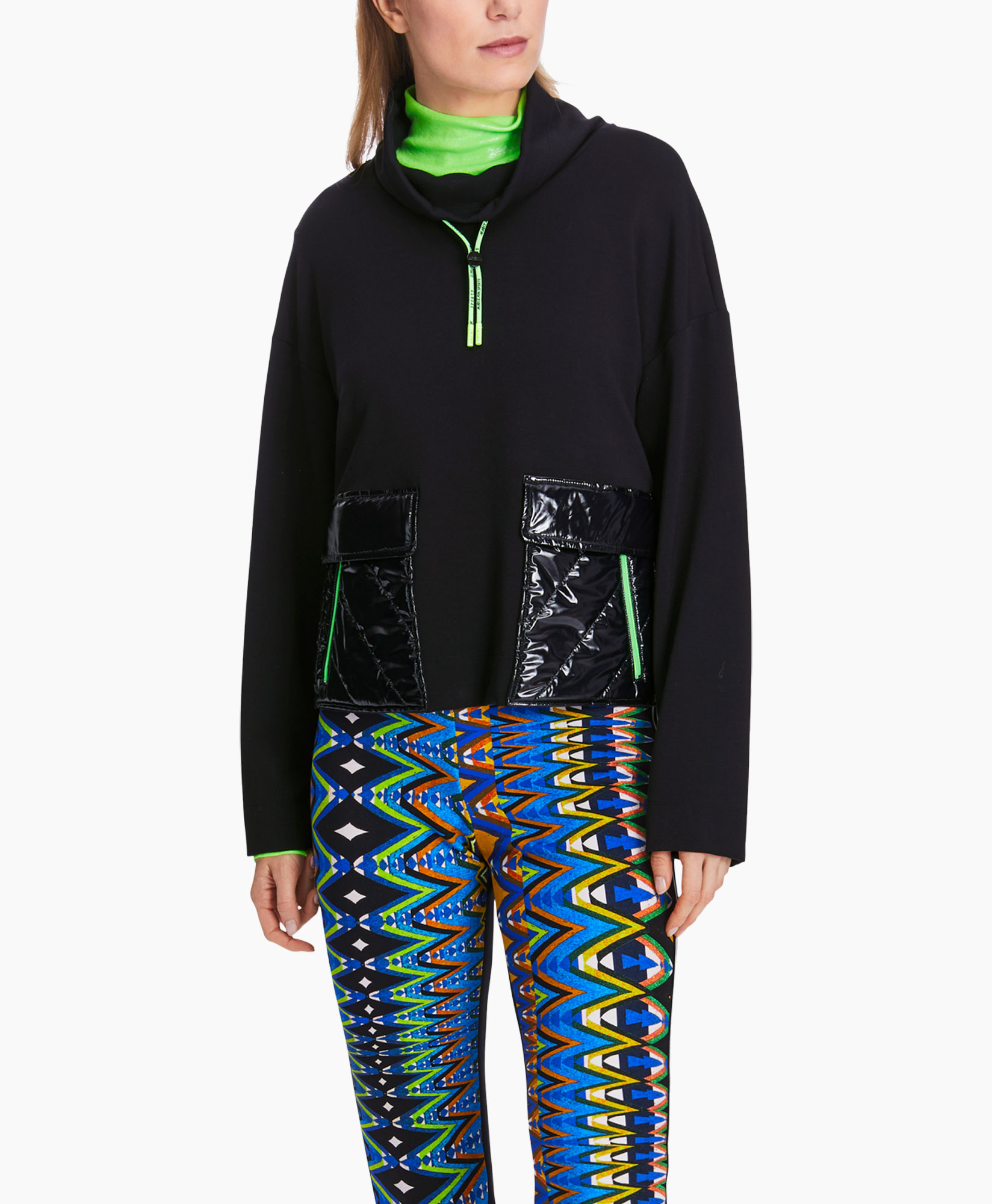 Pullover Xs 44.08 J06 midden blauw