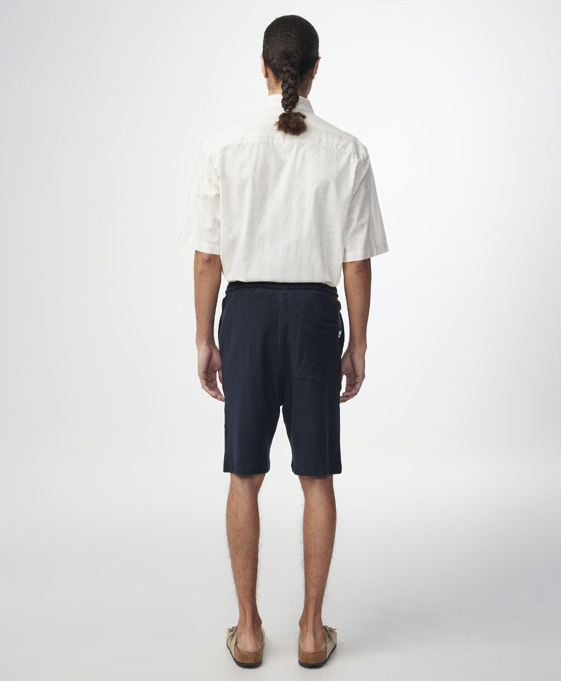 Nn07 Short Shorts Warren Donker Blauw