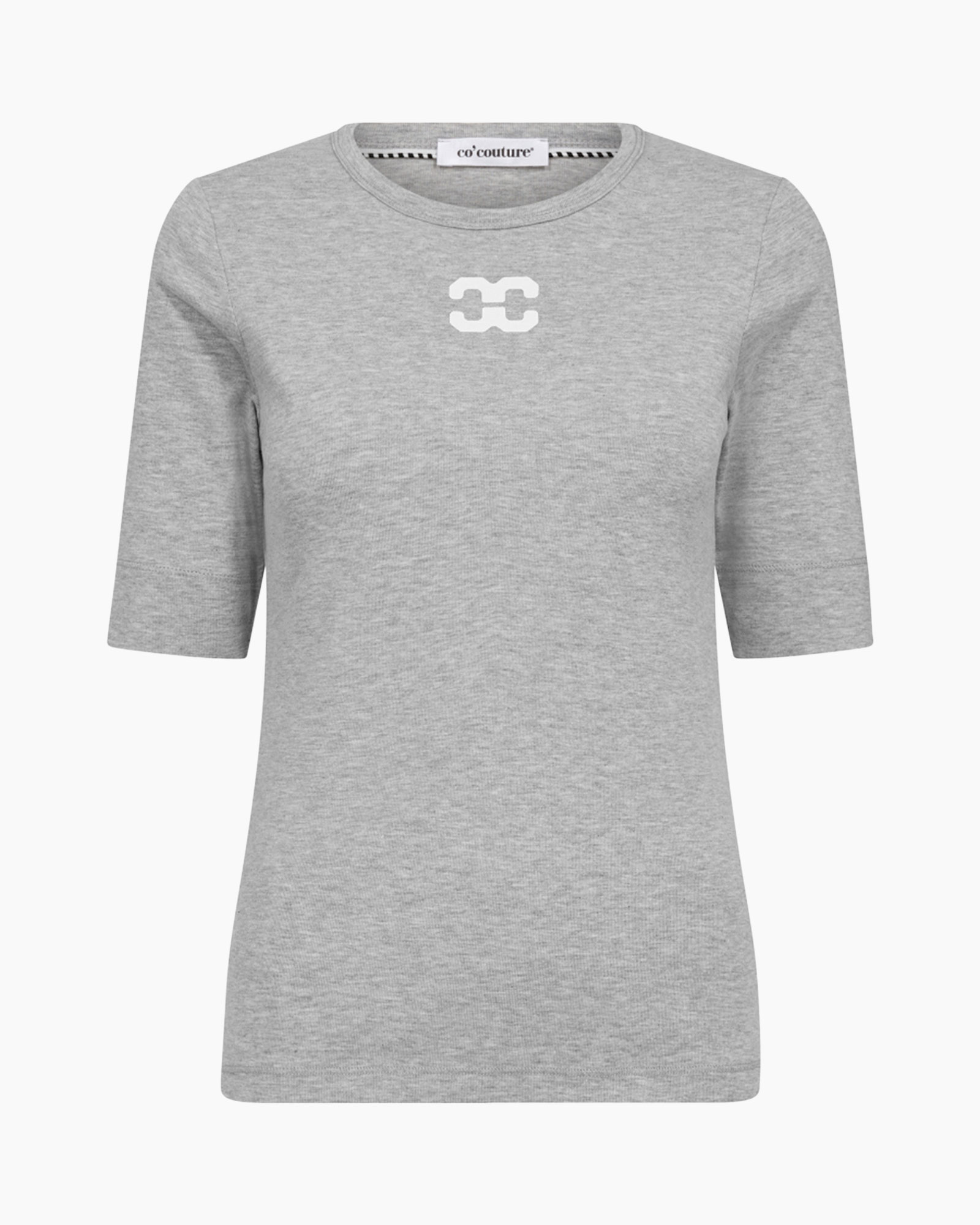 T-shirt Korte Mouw Granny Logo Grijs