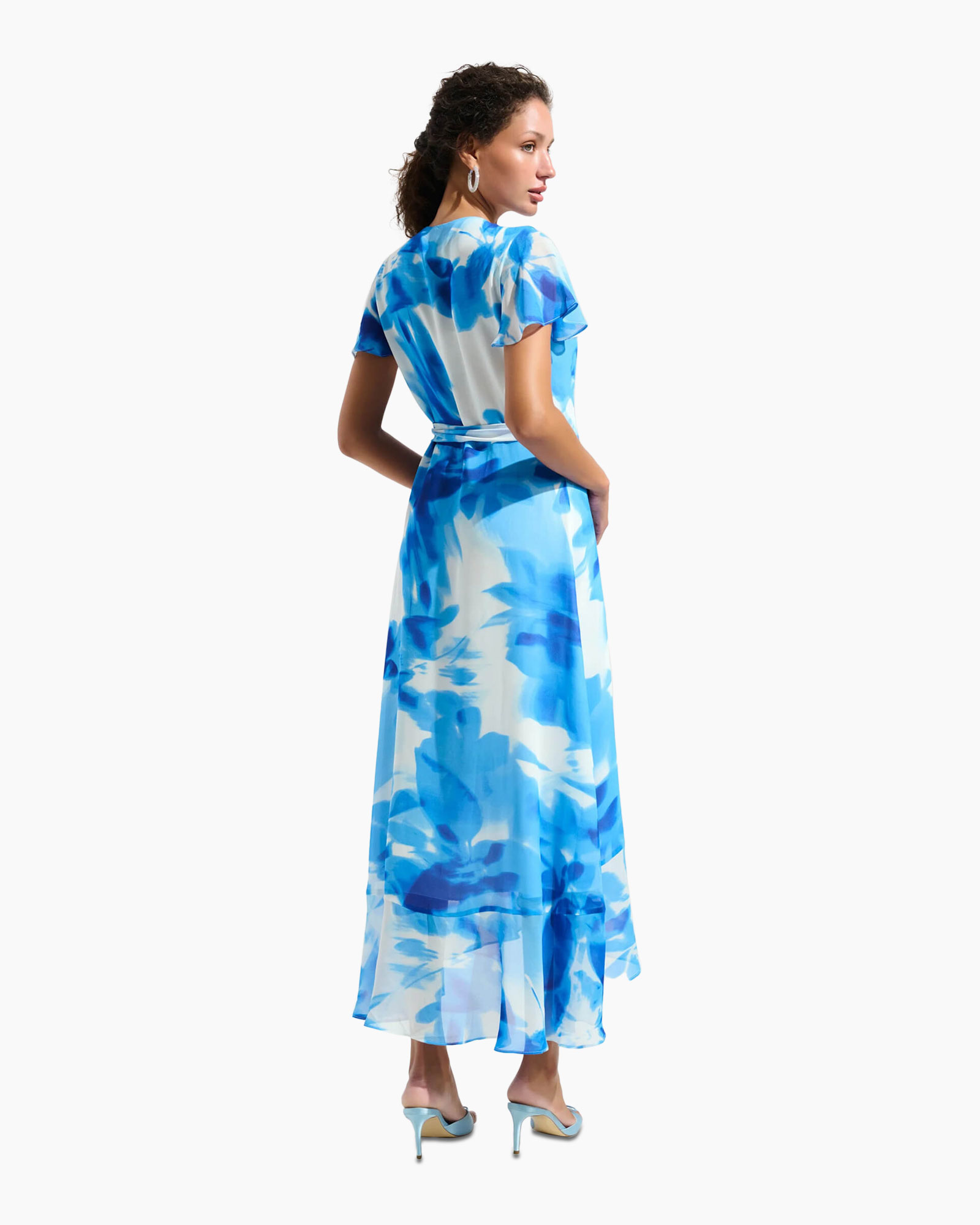 Maxi Jurk Printed Vanille