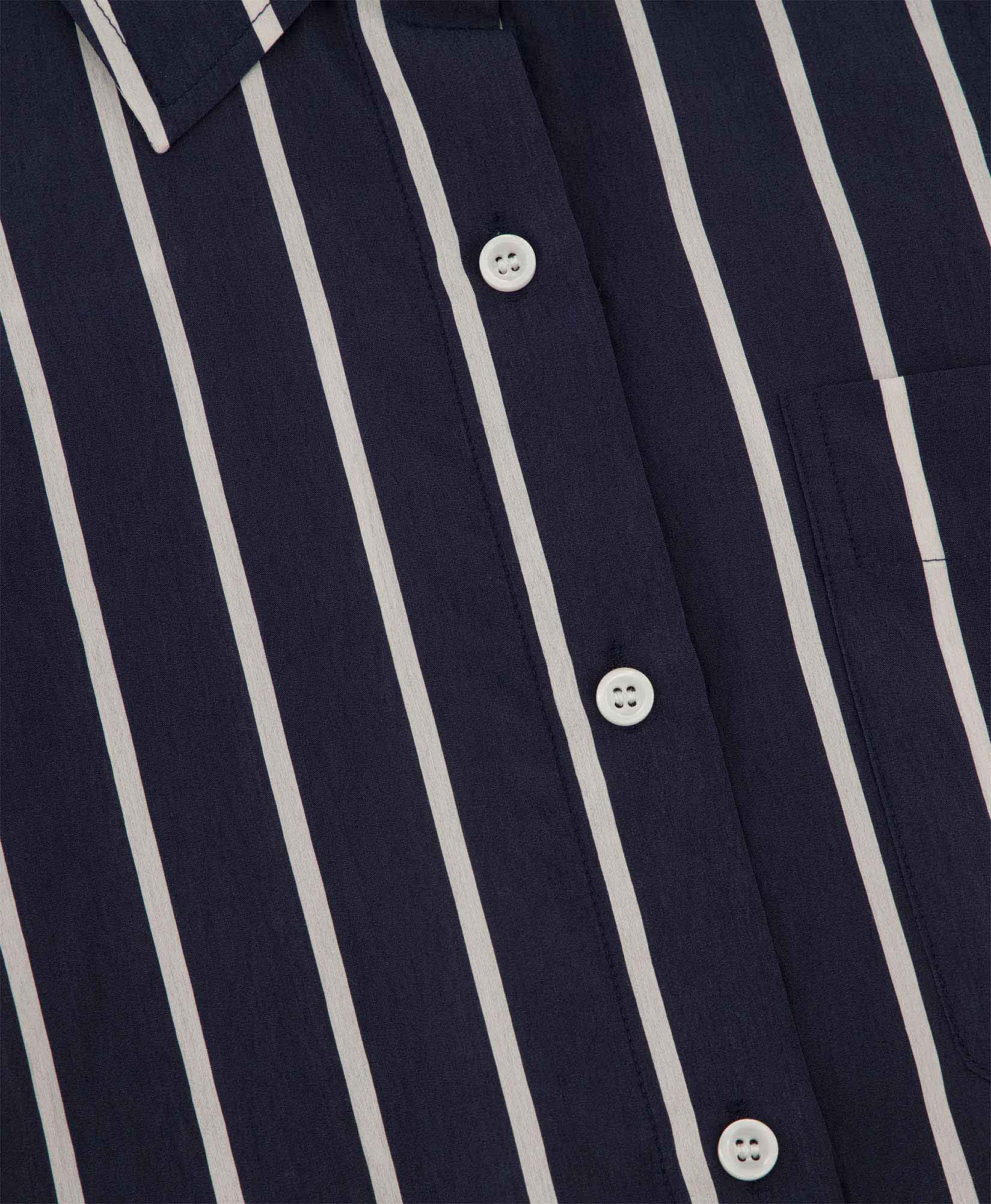 Zenggi Midi Jurk R01-1012-714 Blauw dessin