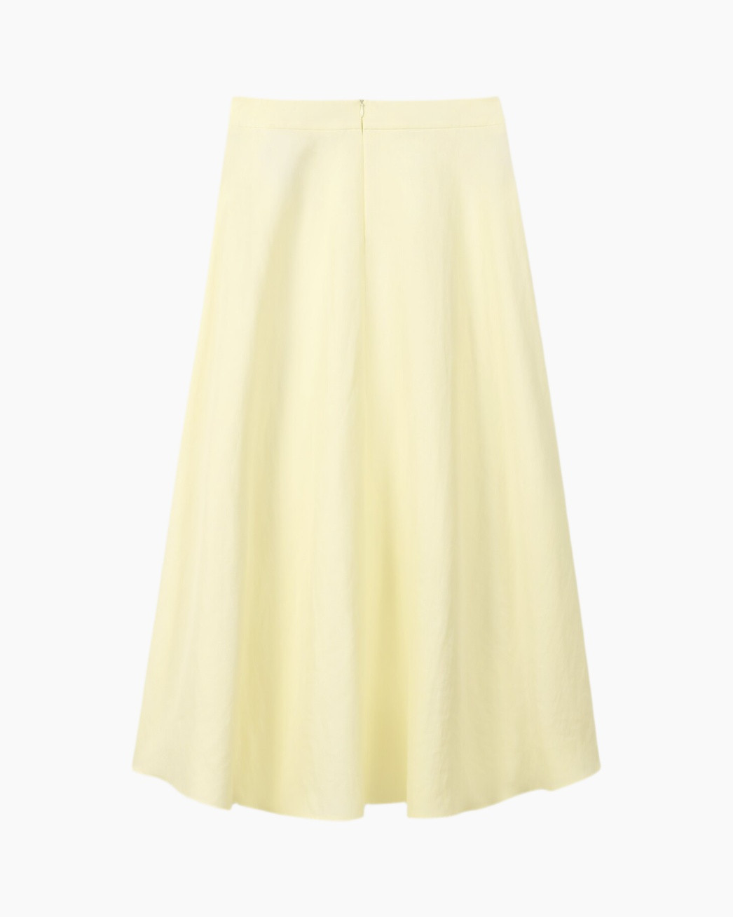 rok, A-lijn, lang, middellang, effen