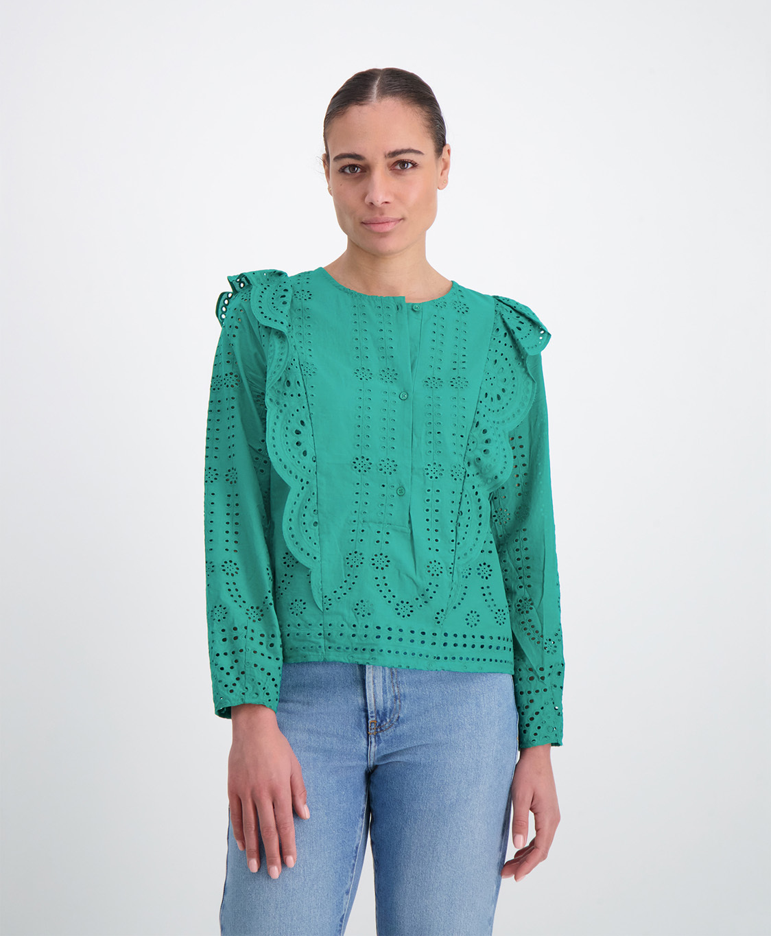 Munthe Blouse Jippo Groen