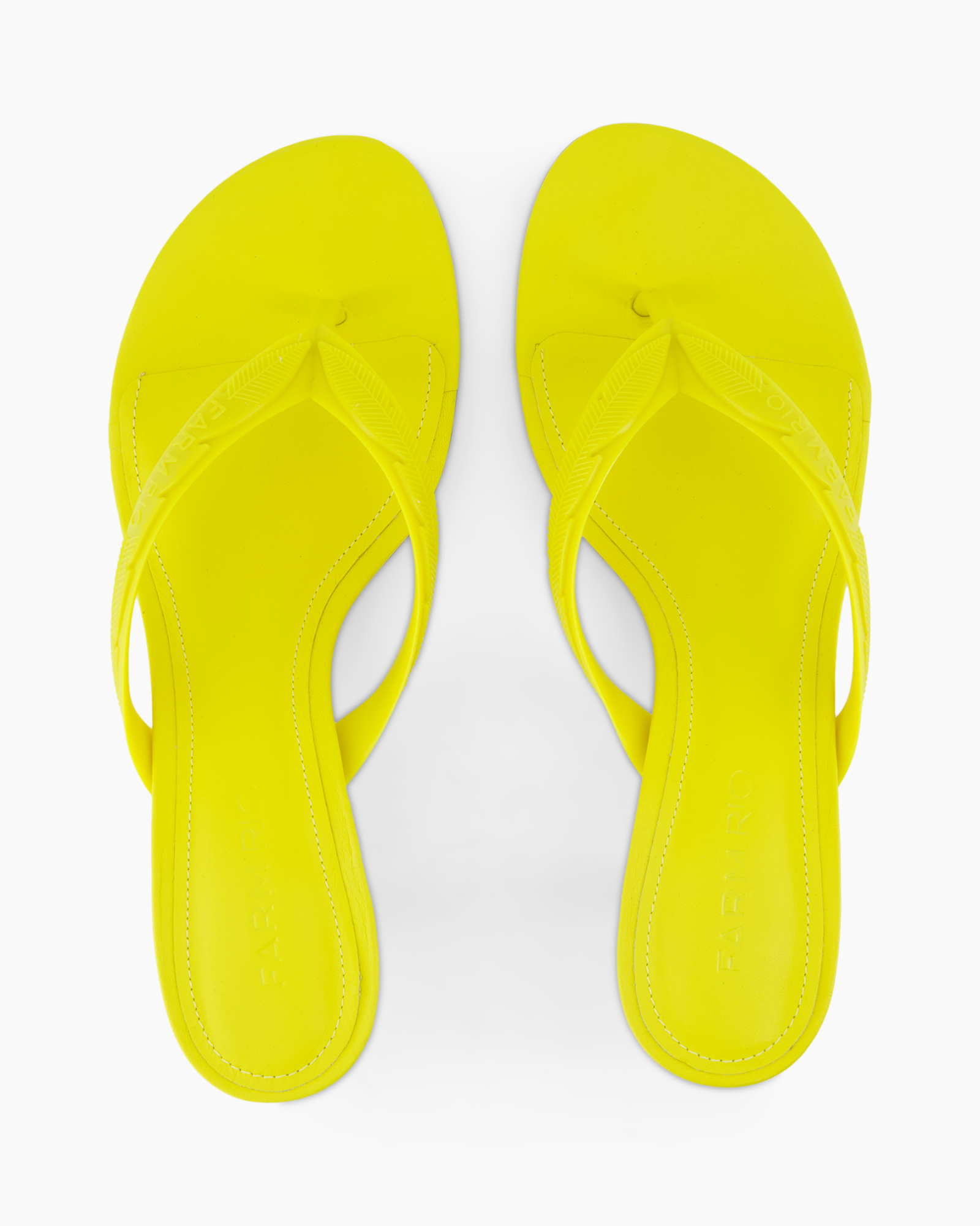 flip-flops, sandalen, geel, voetbal?, thong