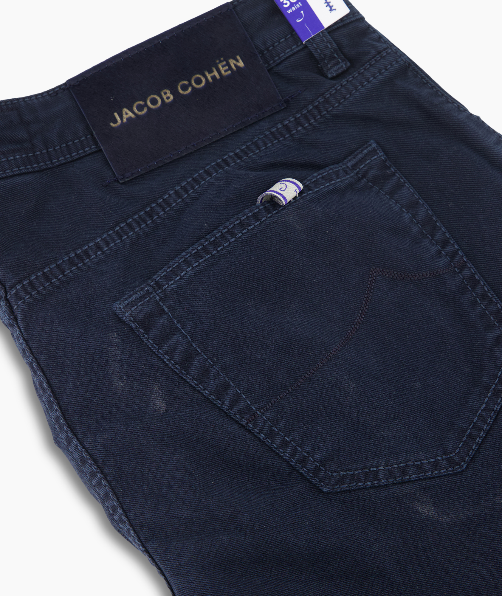 Pantalon Slim Fit Nick Donker Blauw