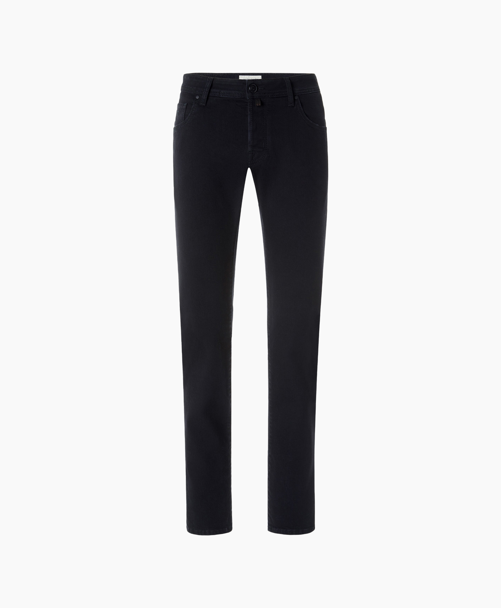 jeans, broek, zwart, volle lengte, slim-fit
