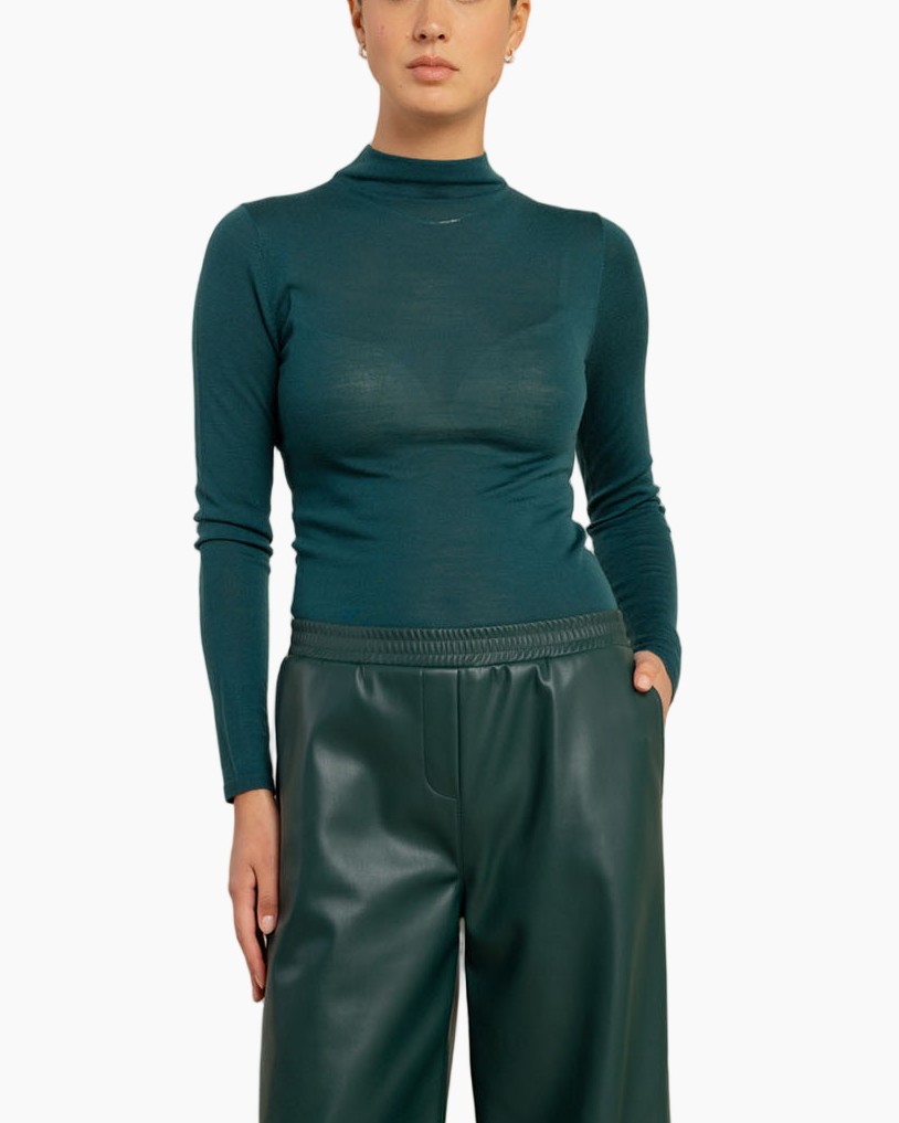 rolkraag, brei, groen_blauw, lange_mouwen, broeken, broek, teal