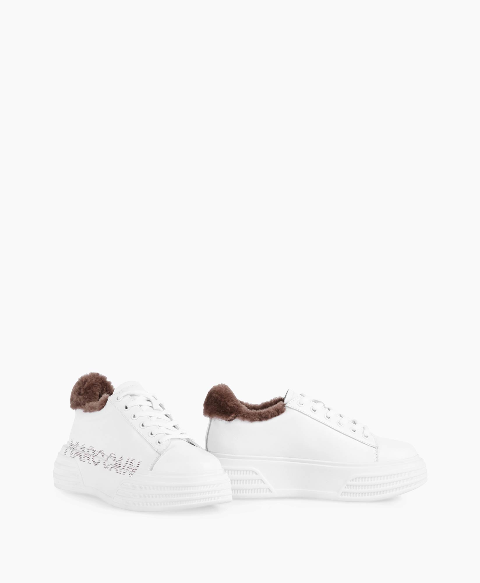 Marccain Bags And Shoes Sneaker Vb Sh.11 L33 Wit