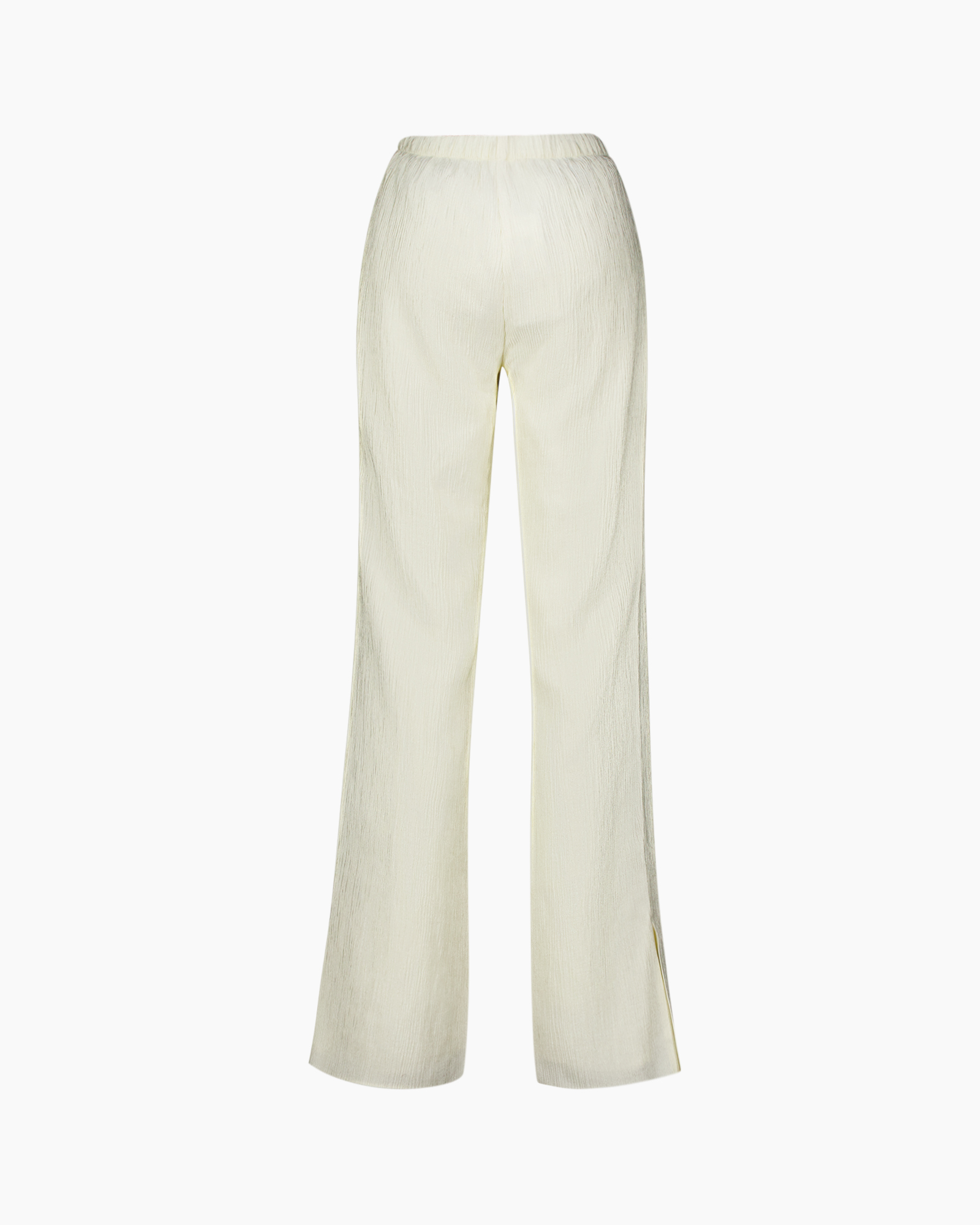 pants, wide-leg, cream, linen, elastic-waist