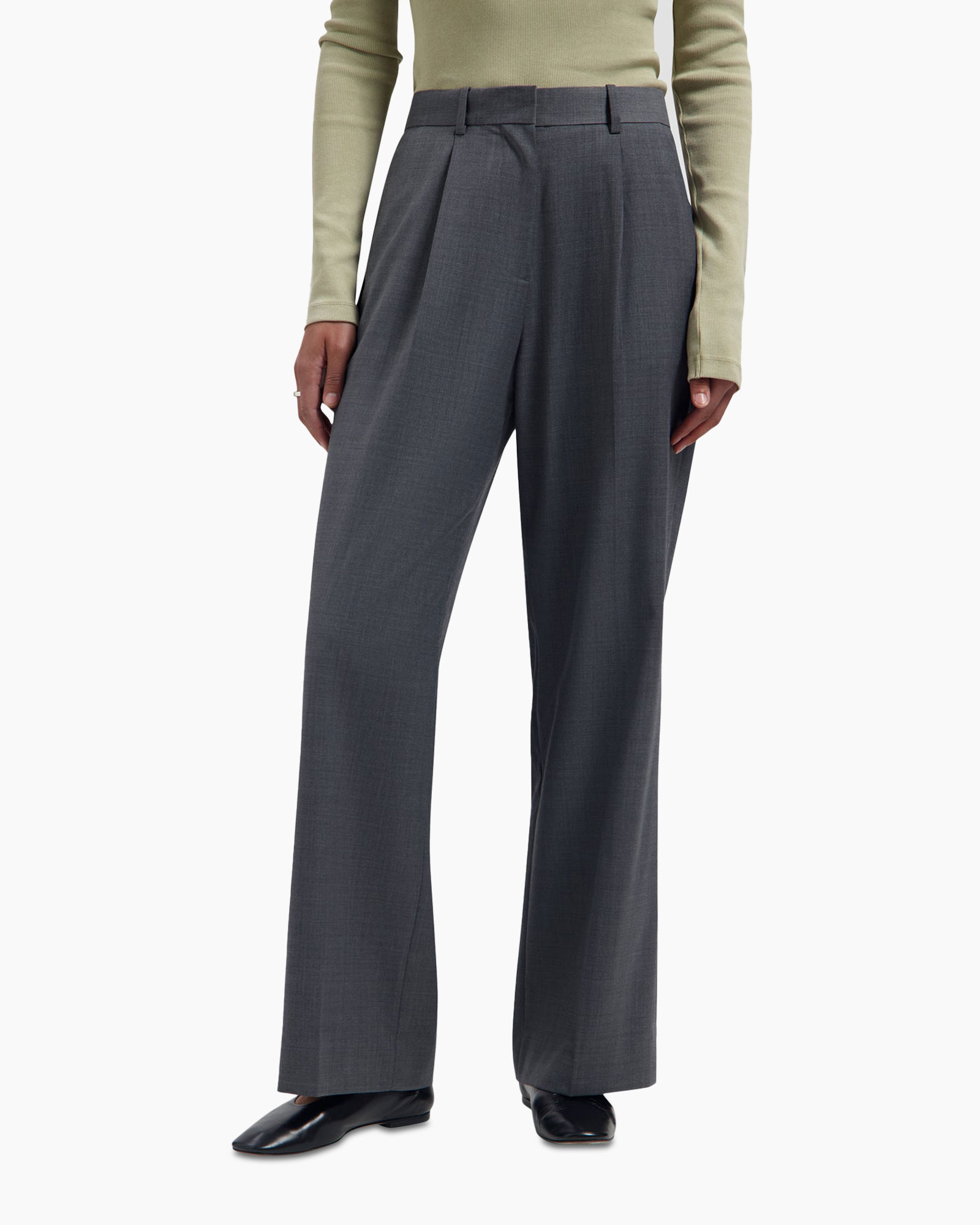 broeken, broek, wijderehals, grijs, formeel