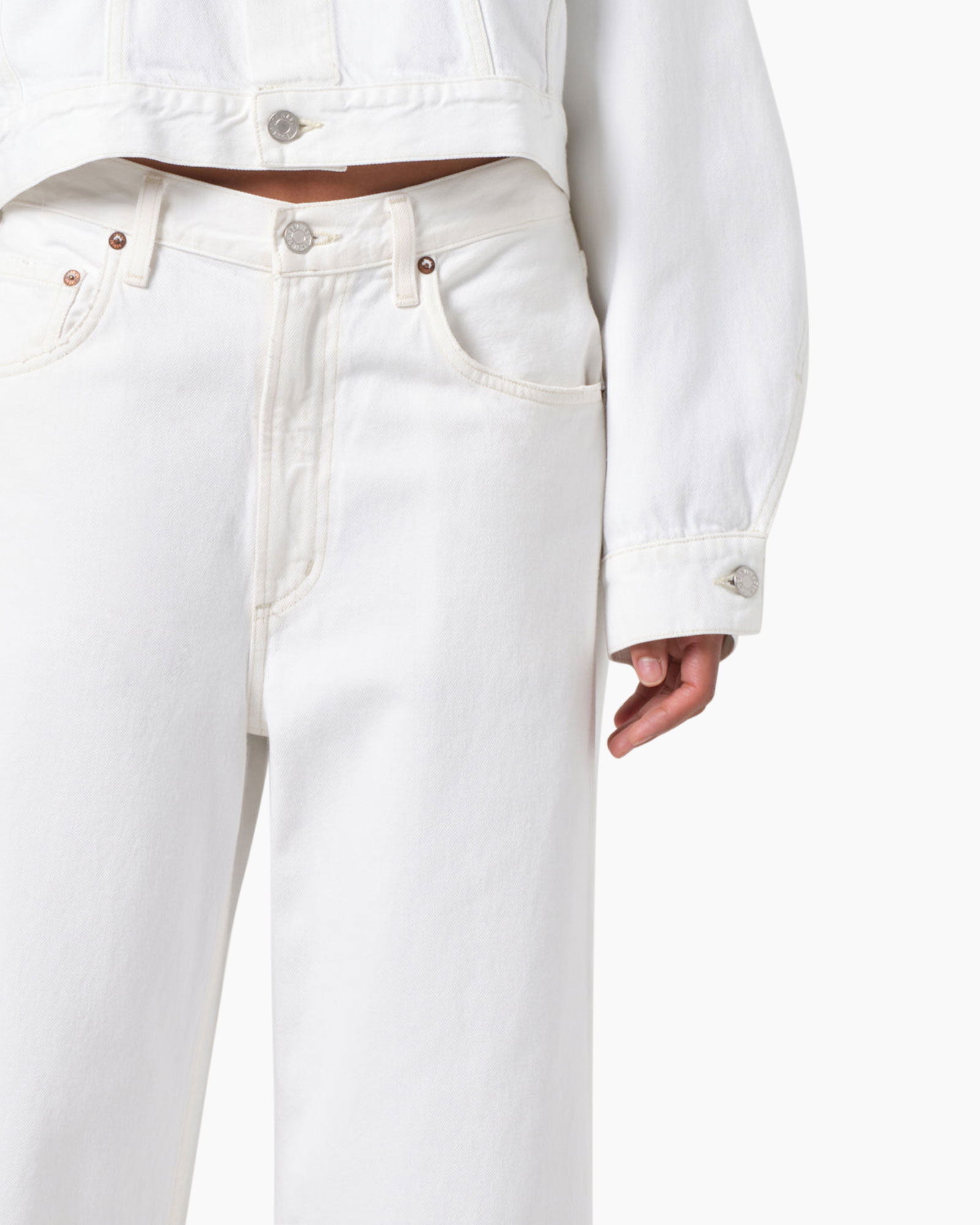 Jeans Low Curve Jean Wit