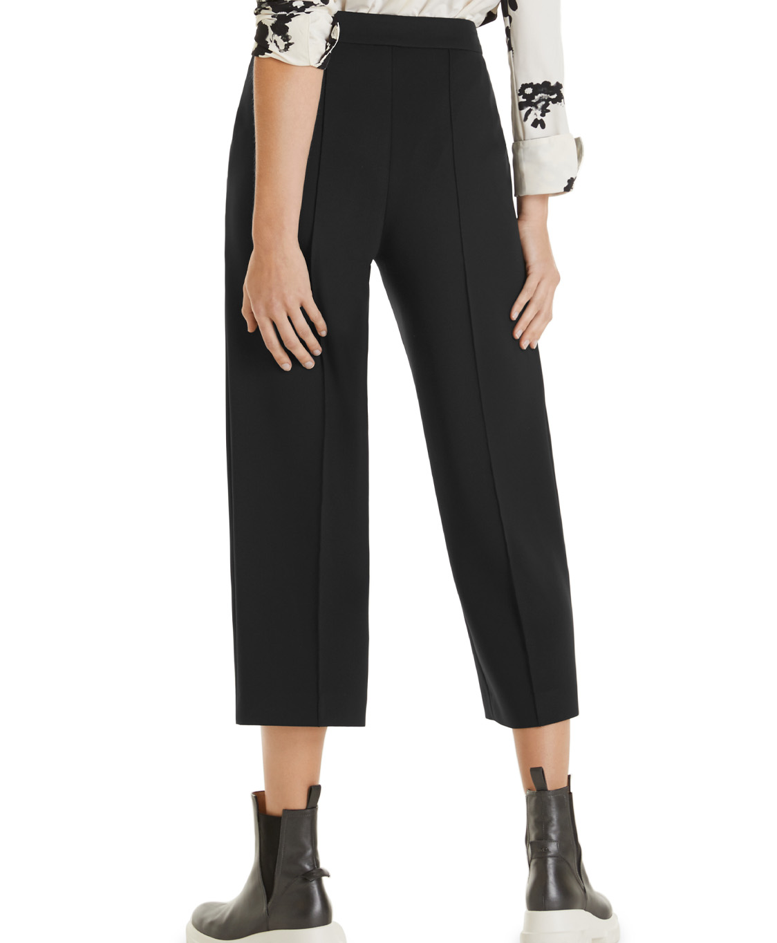 Marccain Collectie Broek Uc 81.30 J23 Zwart
