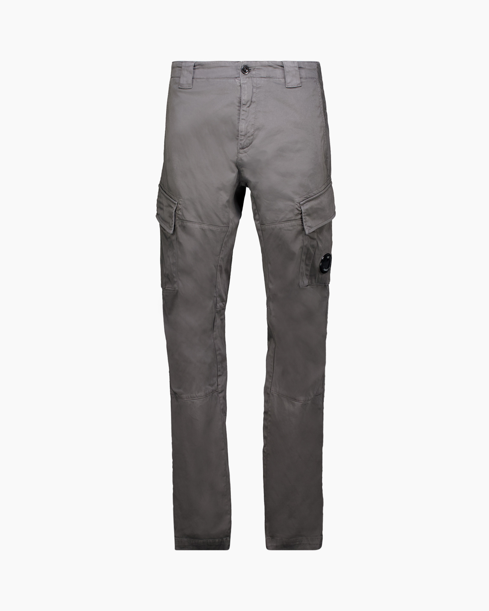 Cargobroek Stretch Sateen Cargo Lens Grijs