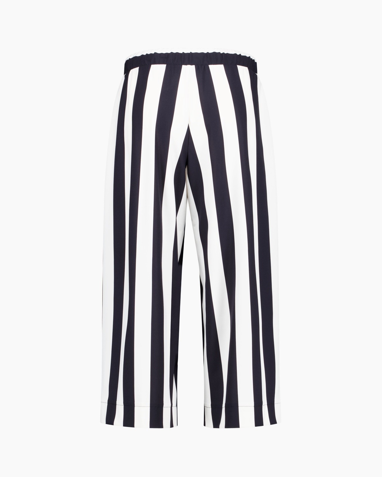 shorts, gestreepte, zwart, wit, elastische tailleband