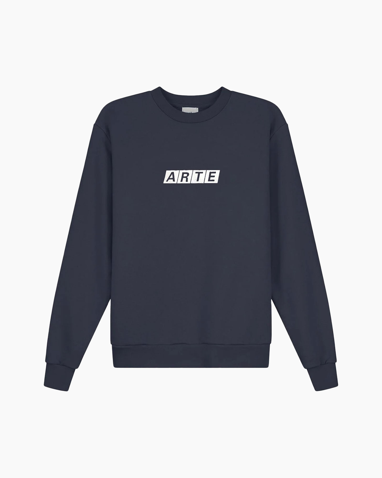 sweatshirt, lange mouwen, navy/blauw, grafisch, ARTÉ