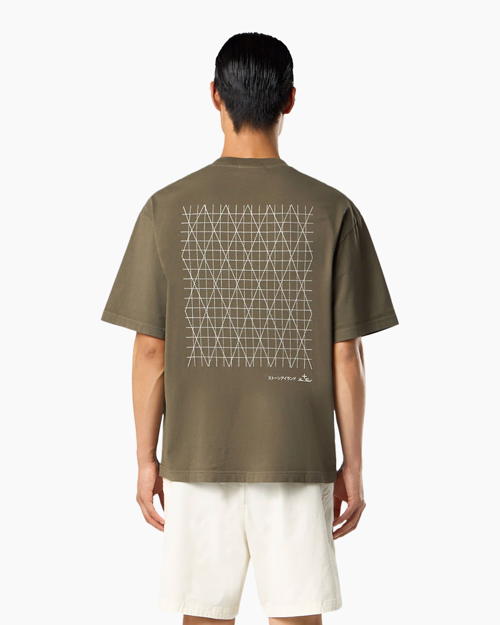 T-shirt Combed Organic Cotton Groen