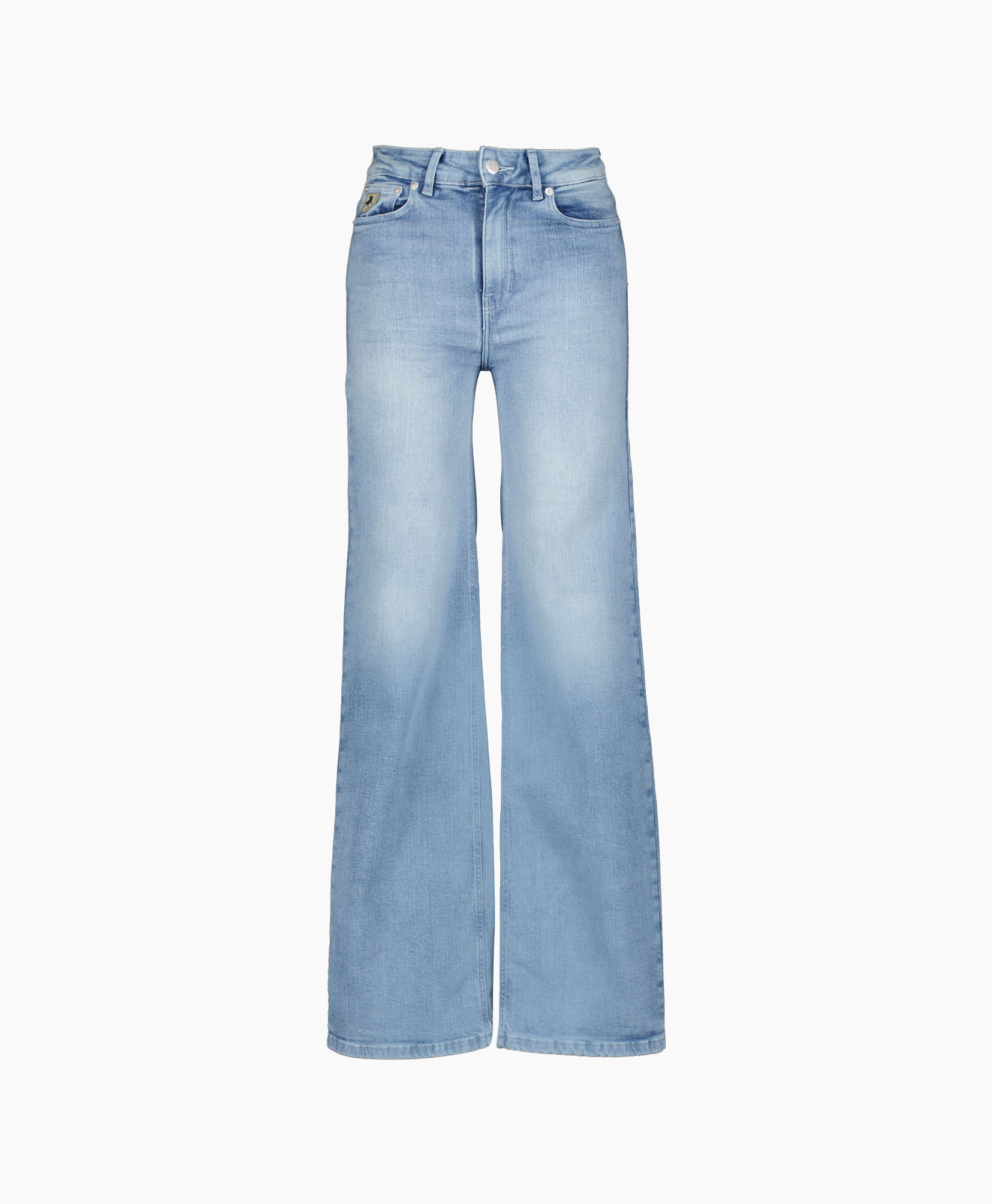 Jeans 2142-6950 Palazzo Angel Stone Licht Blauw