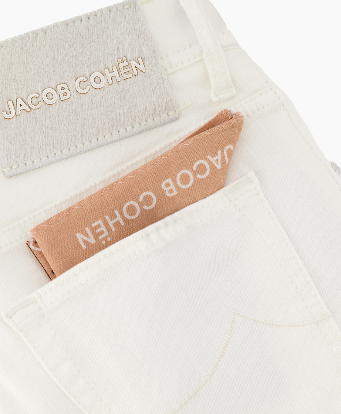 Jacob Cohen Jeans Super Slim Fit Nick Off White