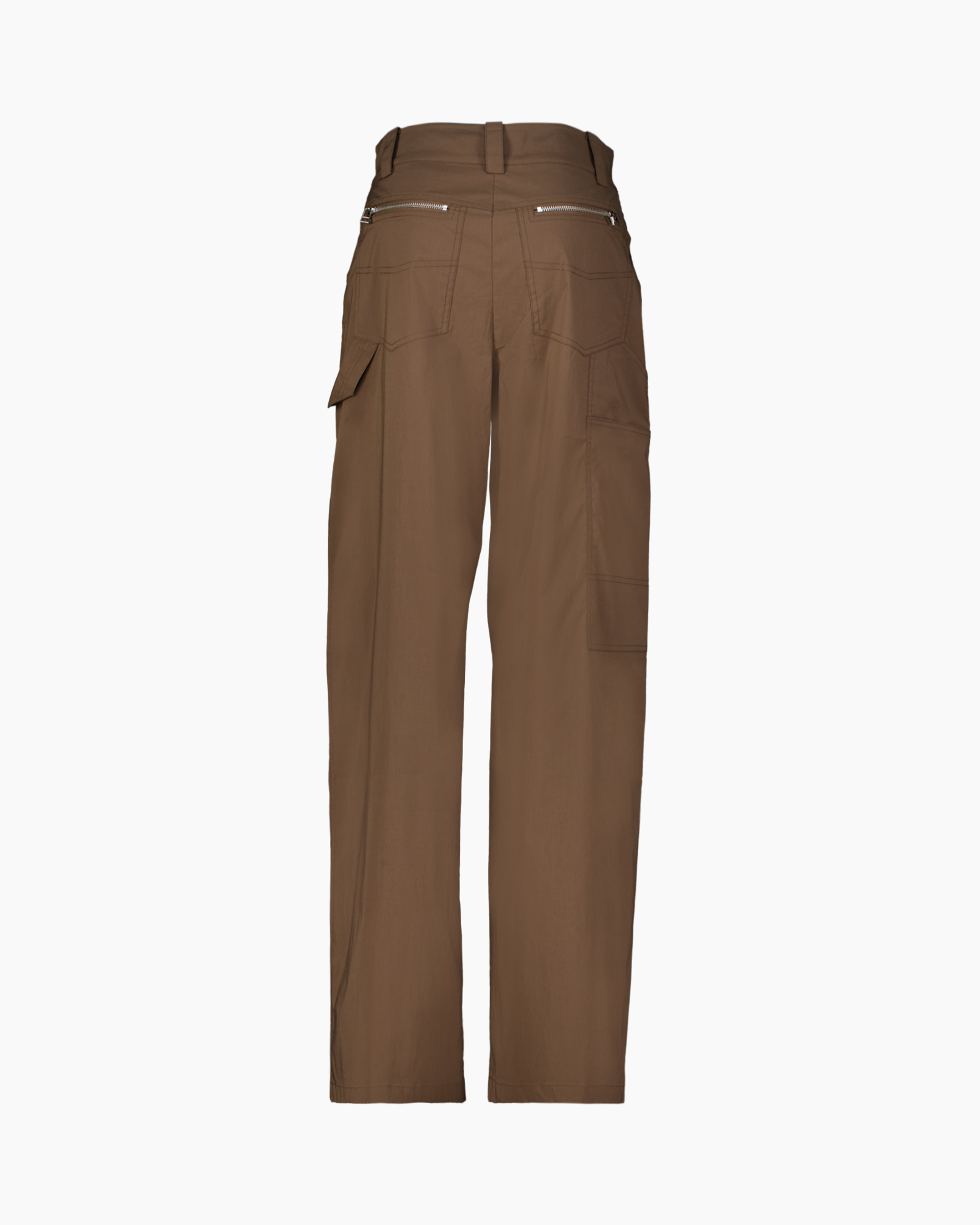 broeken, broek, bruin, cargo zakken, rechte pijp