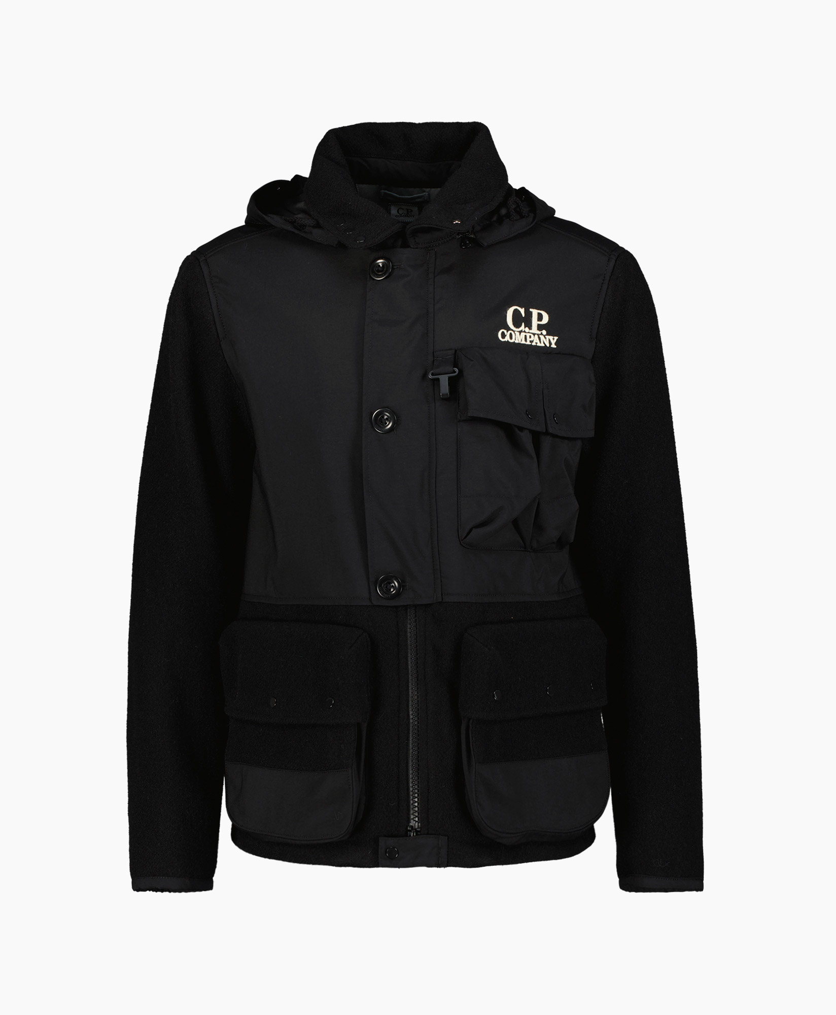 Cp Company Jack C.p. Duffel Mixed Goggle Zwart