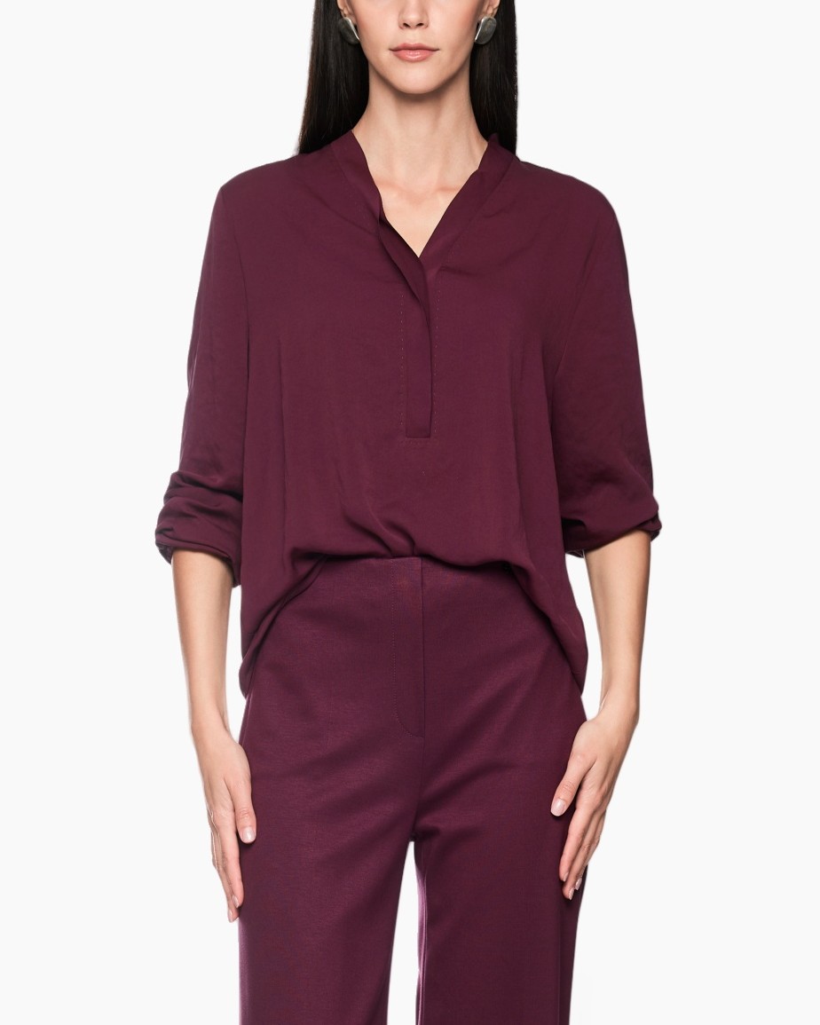 hemd, blouse, bordeaux, lange_mouw, top