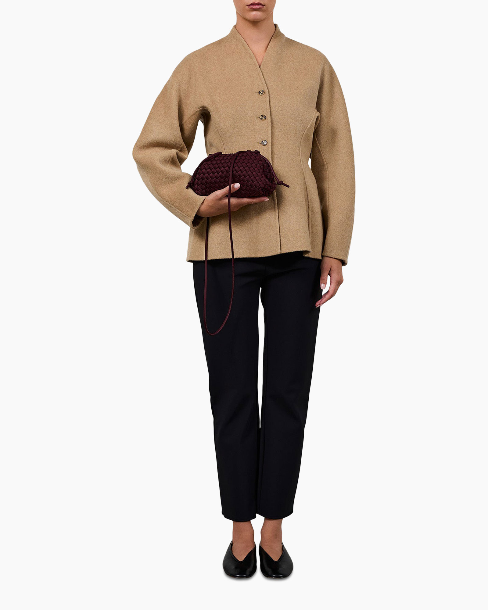 tassen, geweven tas, geweven tas, crossbody, bordeaux