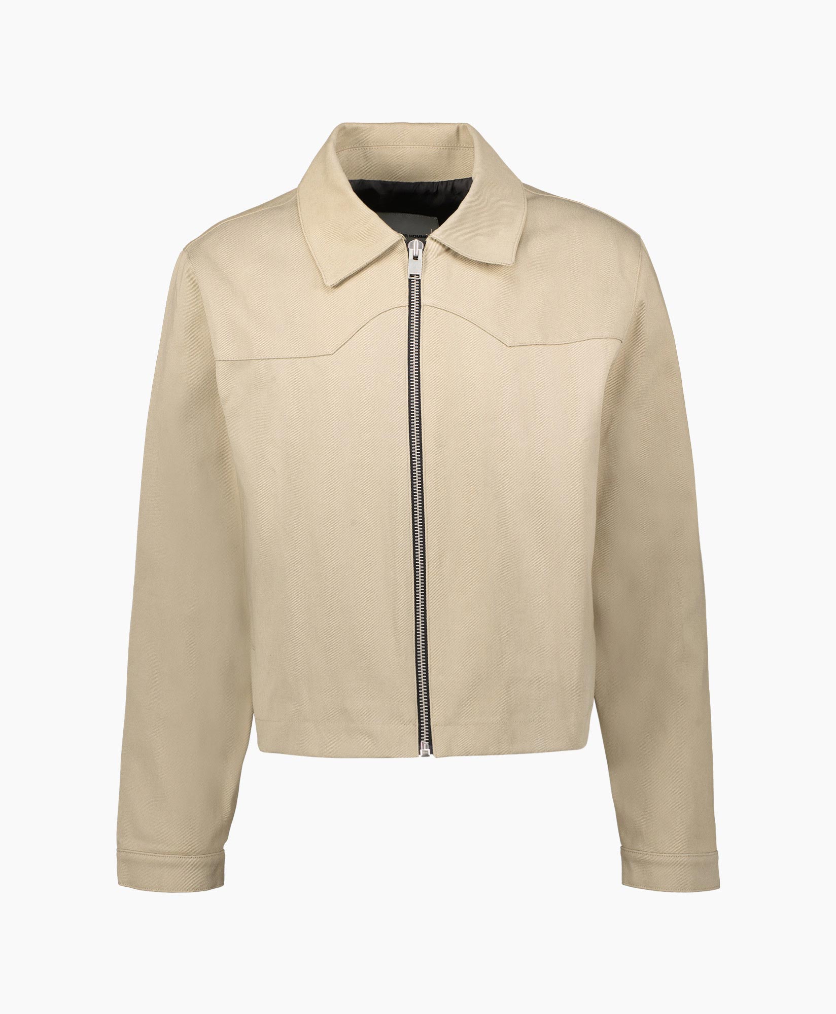 Flaneur Homme Jack Cropped Workwear Jacket Bruin