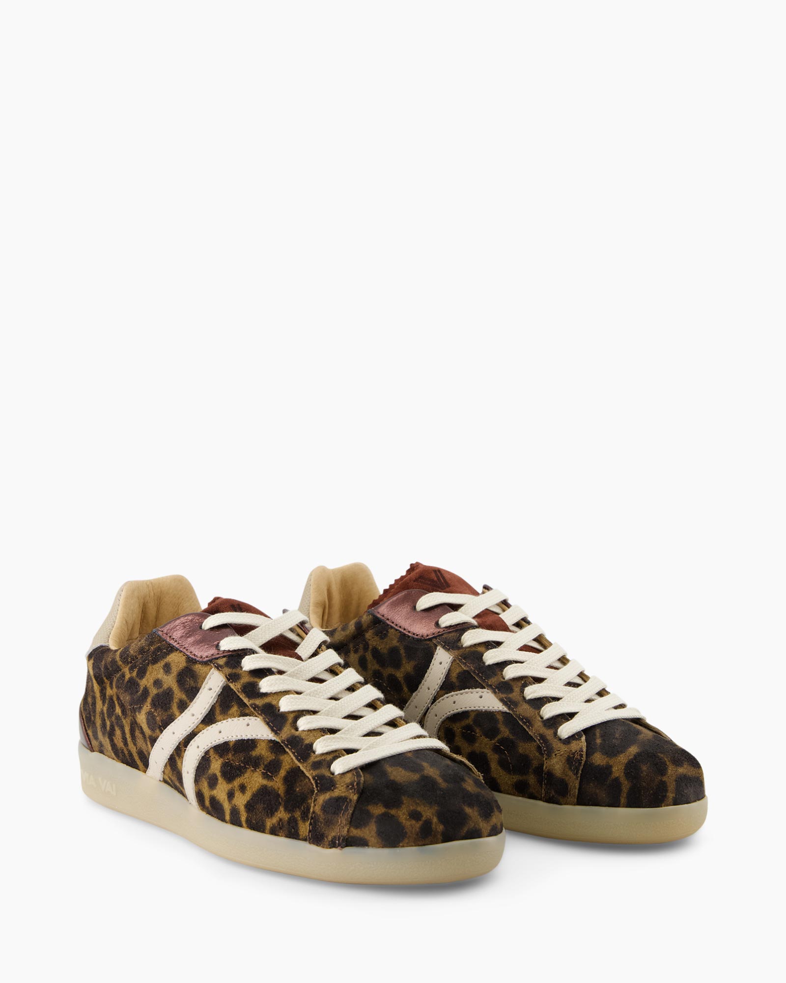 sneaker, leopard print, sportschoen, low top, veter