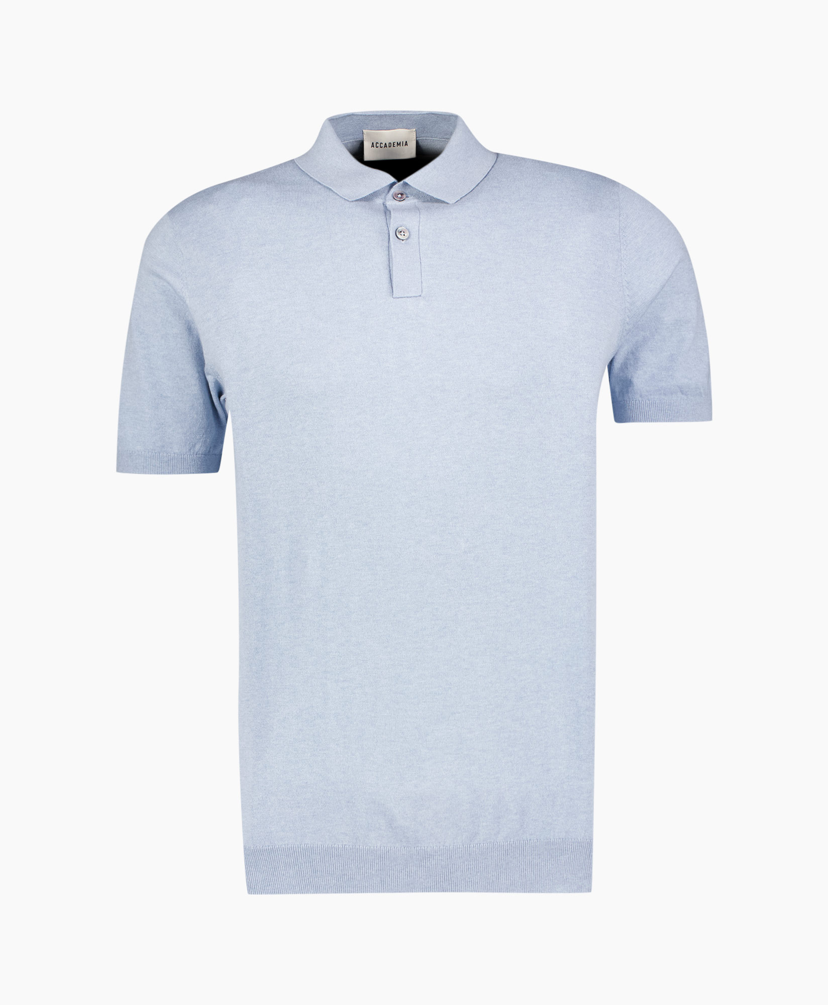Polo Cotton Cashmere Licht Blauw