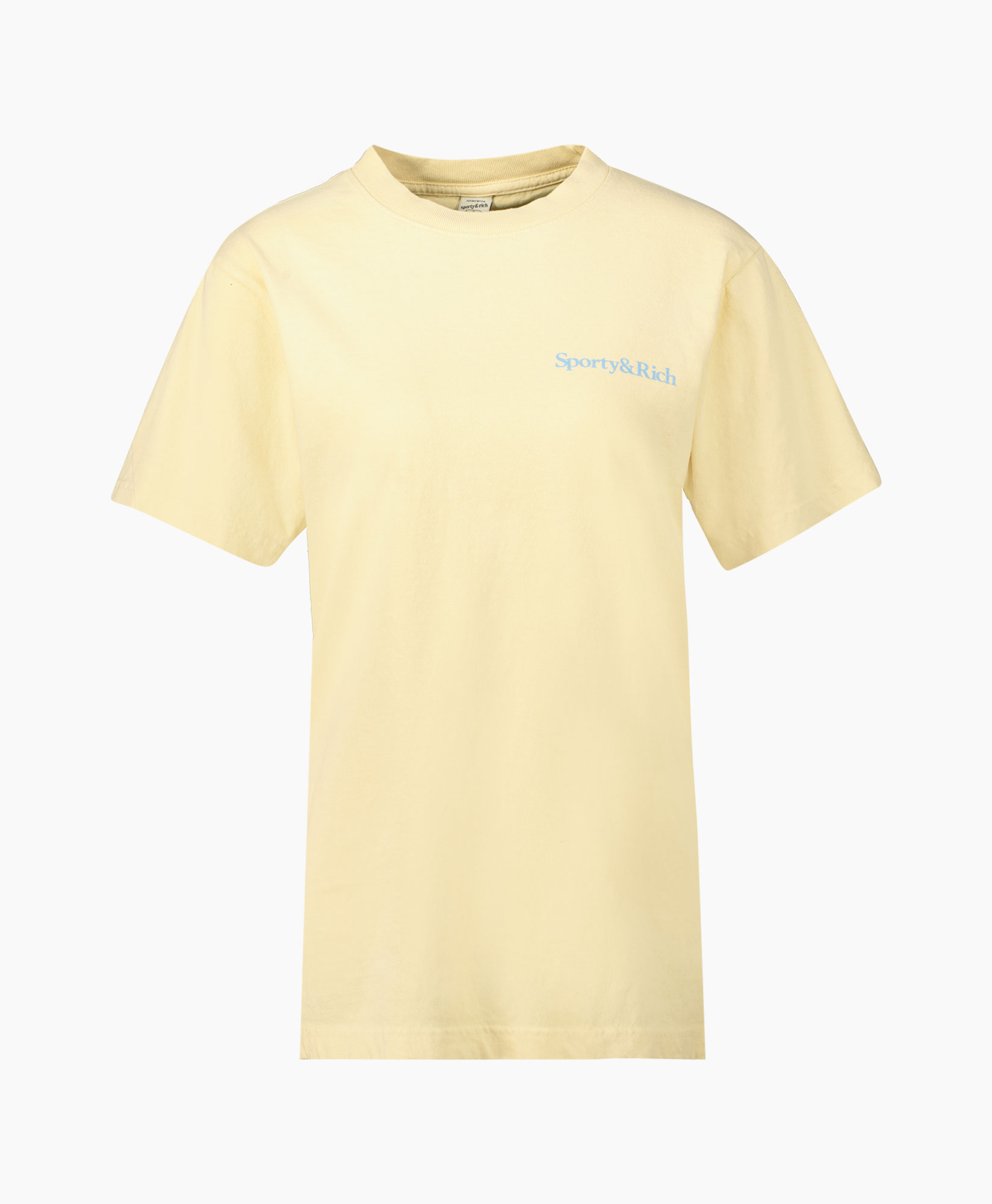 Sporty & Rich T-shirt Health Is Wealth Beige