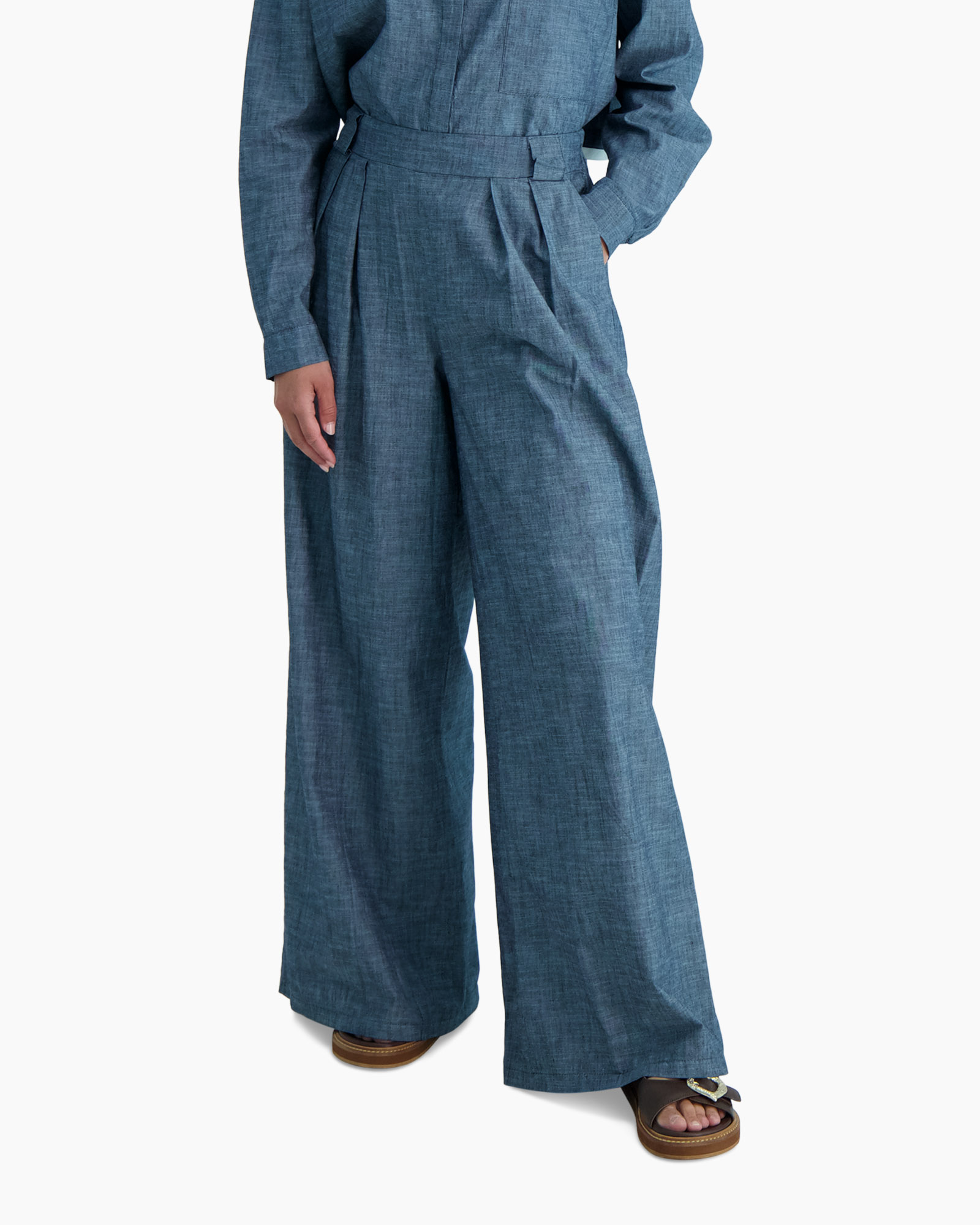 Pantalon Fiuminata Blauw Pantalon Fiuminata Blauw