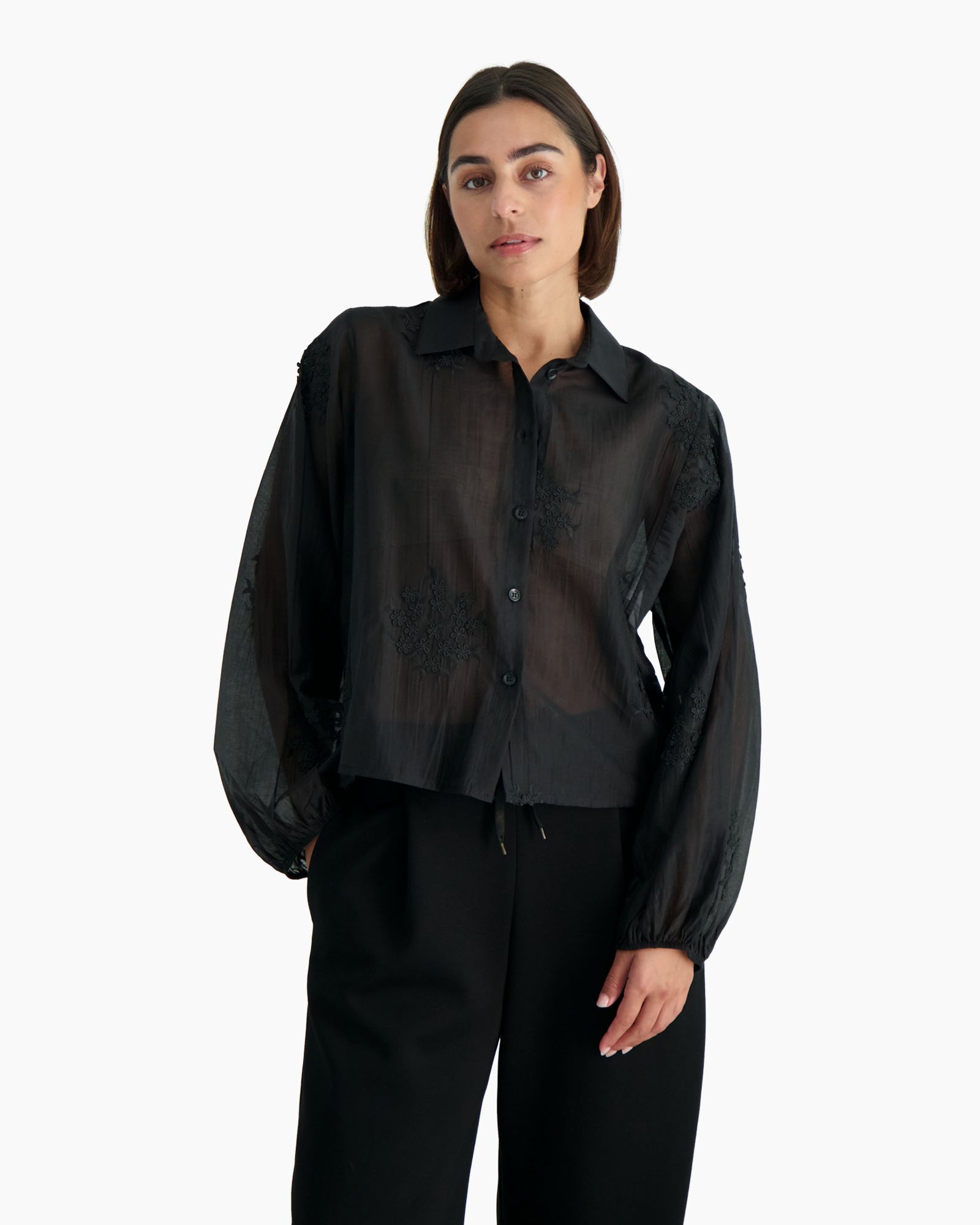 Blouse Filicudi Zwart