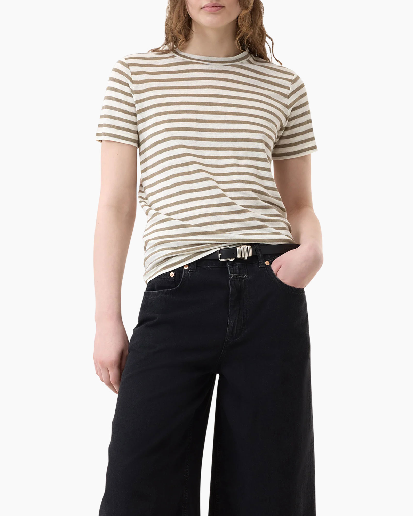 T-shirt Korte Mouw Basic T-shirt Groen