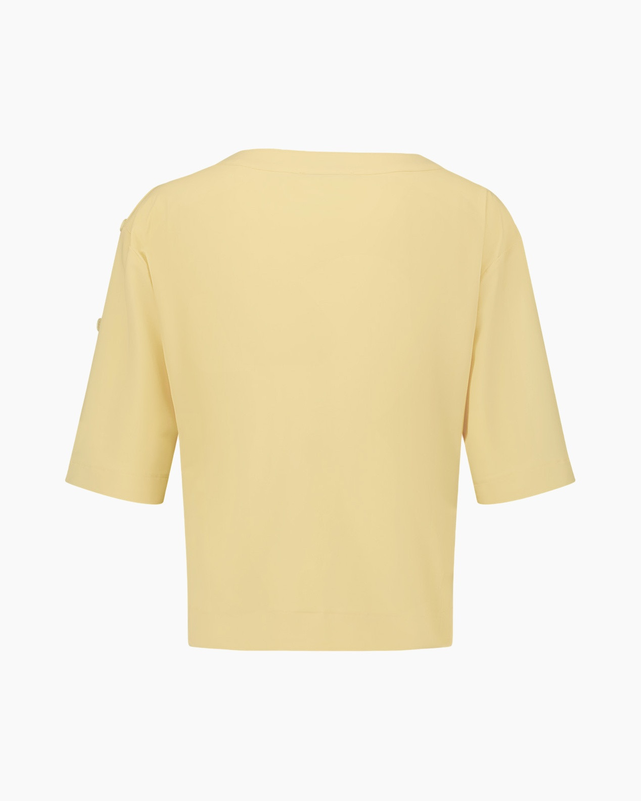 t-shirt, korte mouwen, peach, katoen, effen kleur