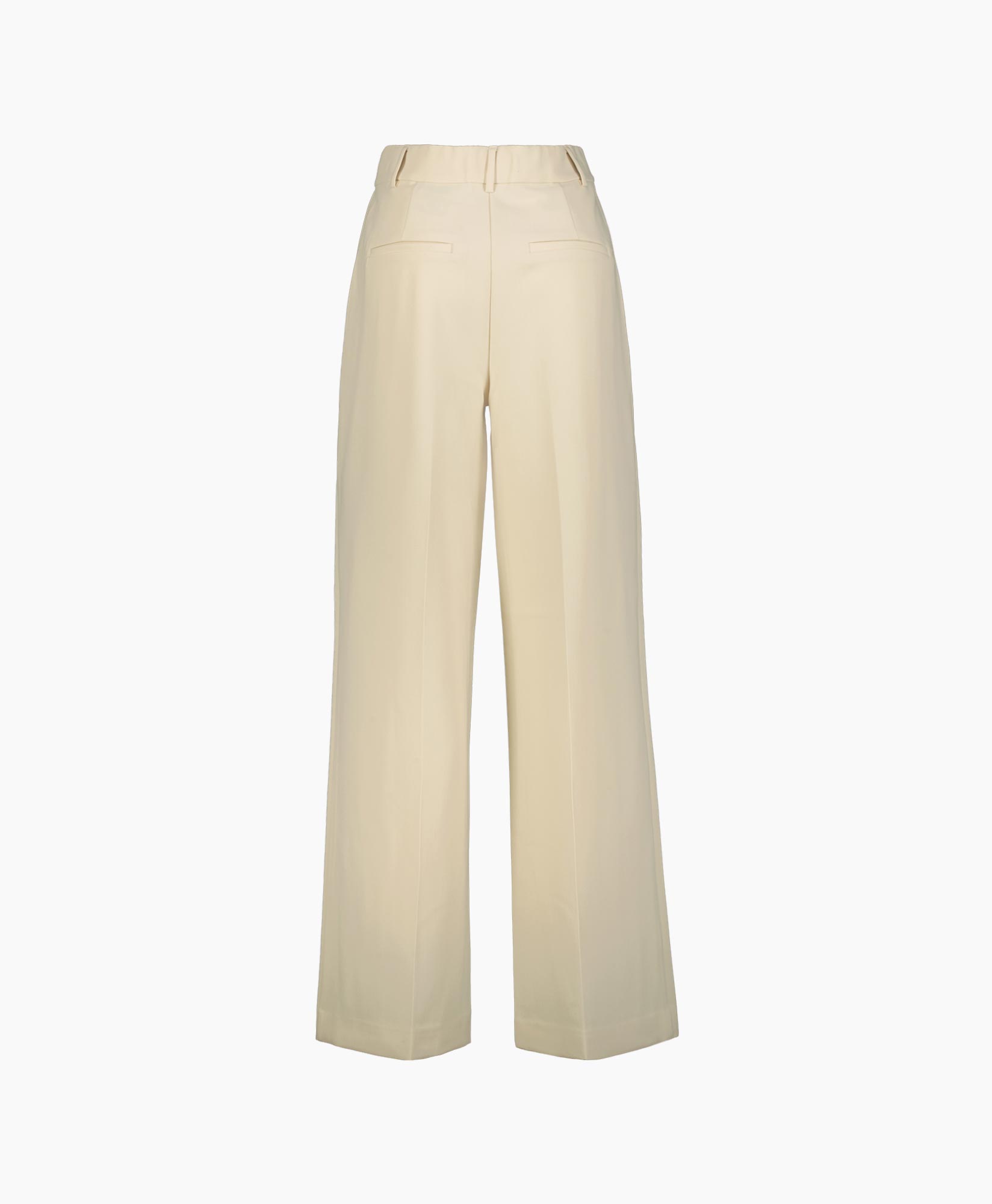 Pantalon Vola Long Pleat Beige