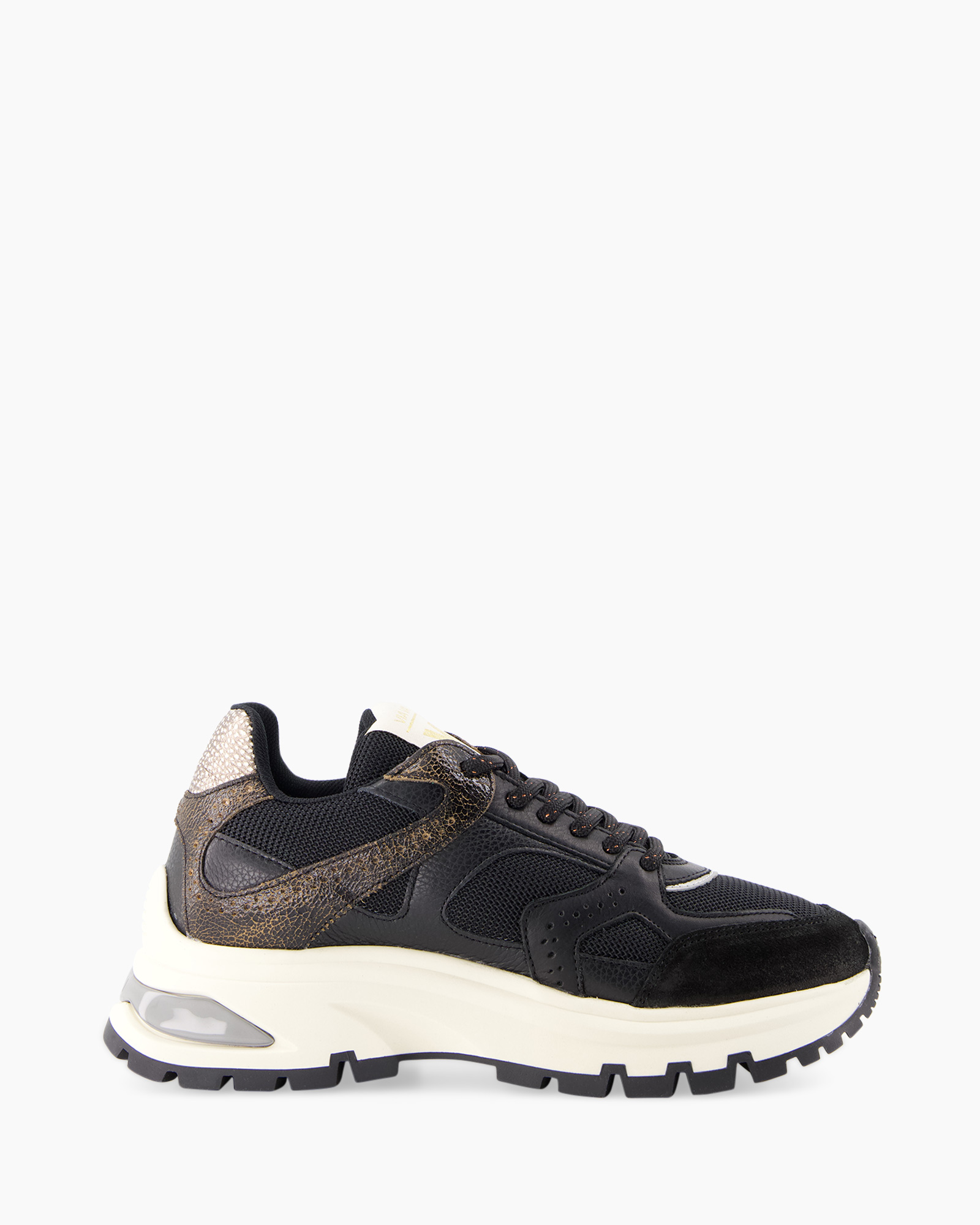 Sneaker Liz Curtis Zwart dessin