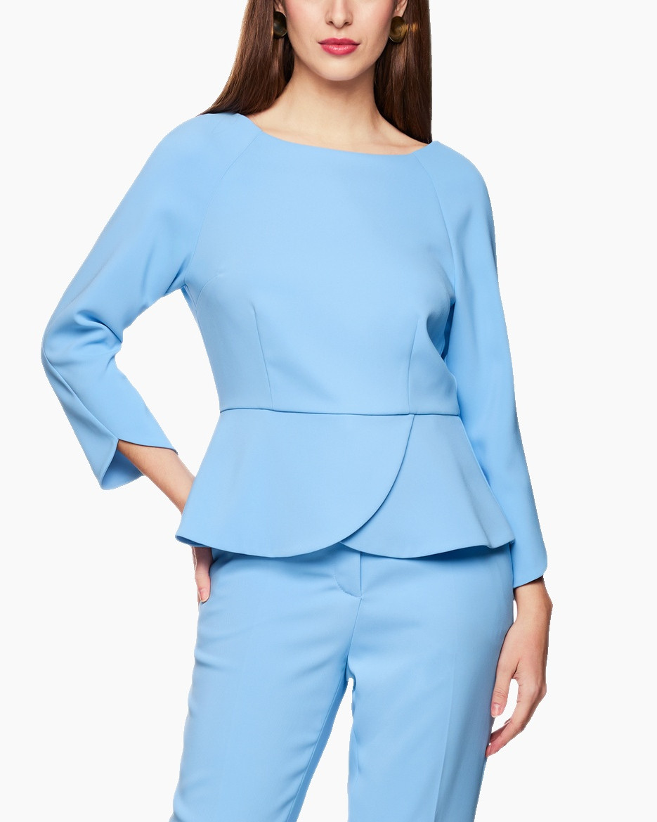 Blouse Zg 51.02 W04 Zalm
