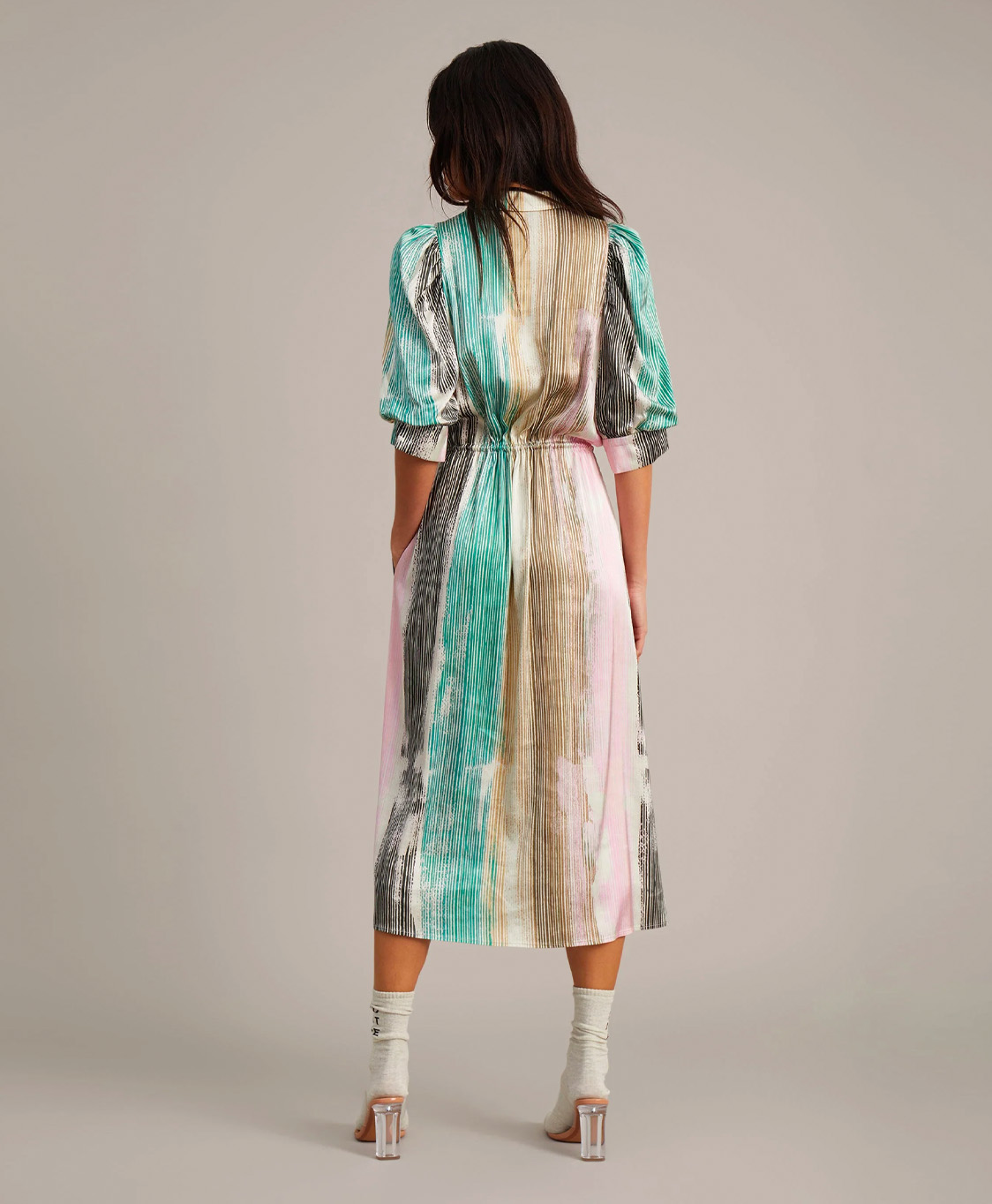 Munthe Maxi Jurk Gugizu Groen