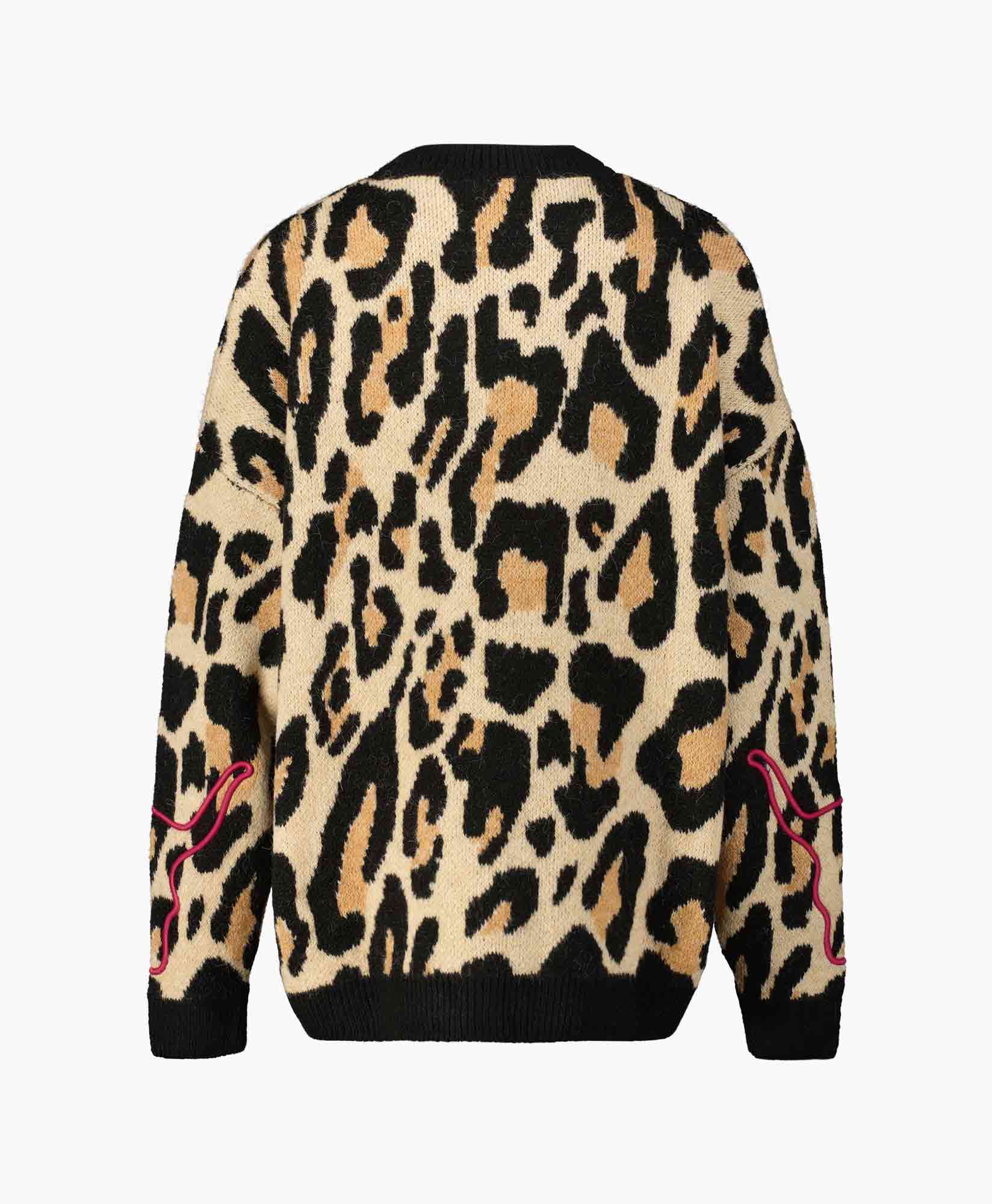 Pullover Knitted Jaguar Bruin