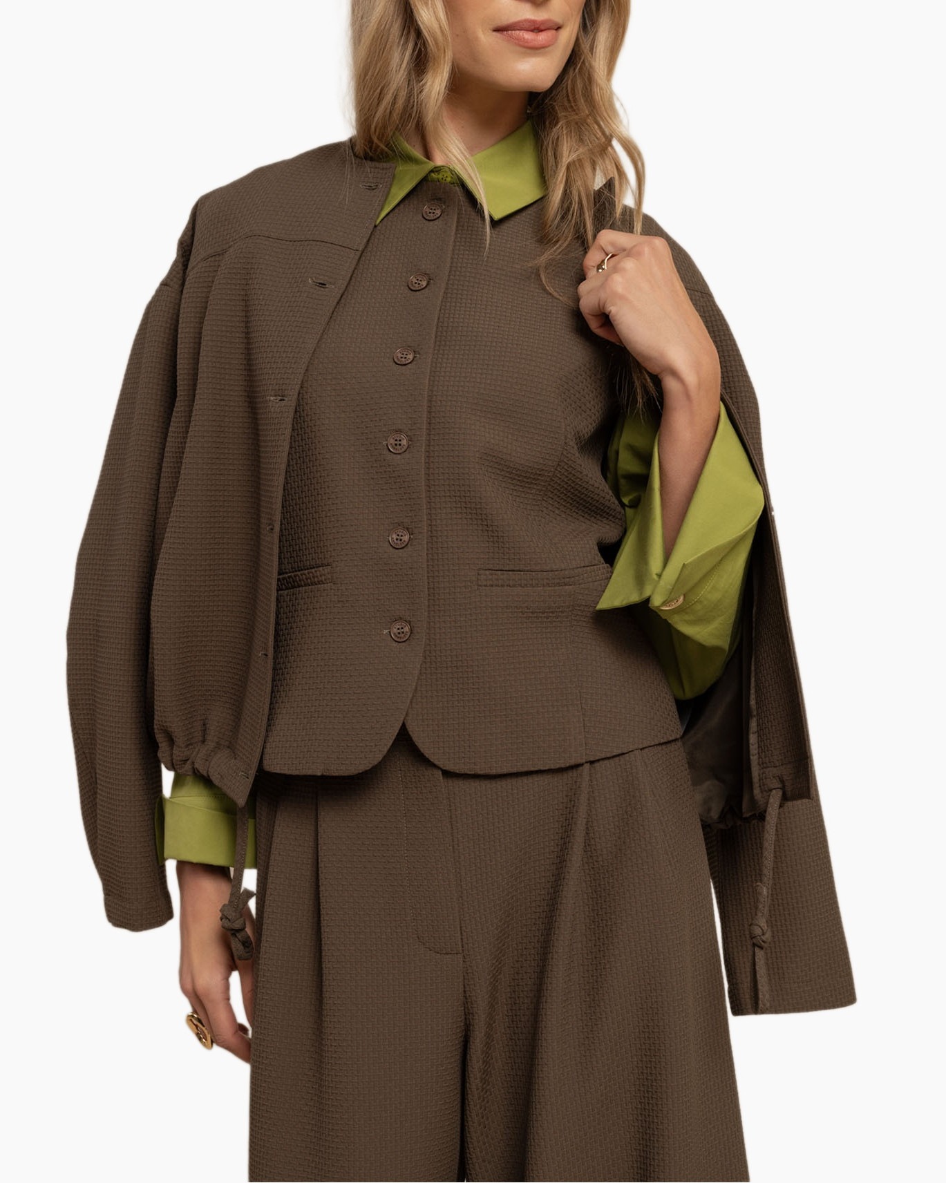 Formele kleding, Kostuum, Jas, Lange mouwen, Mode