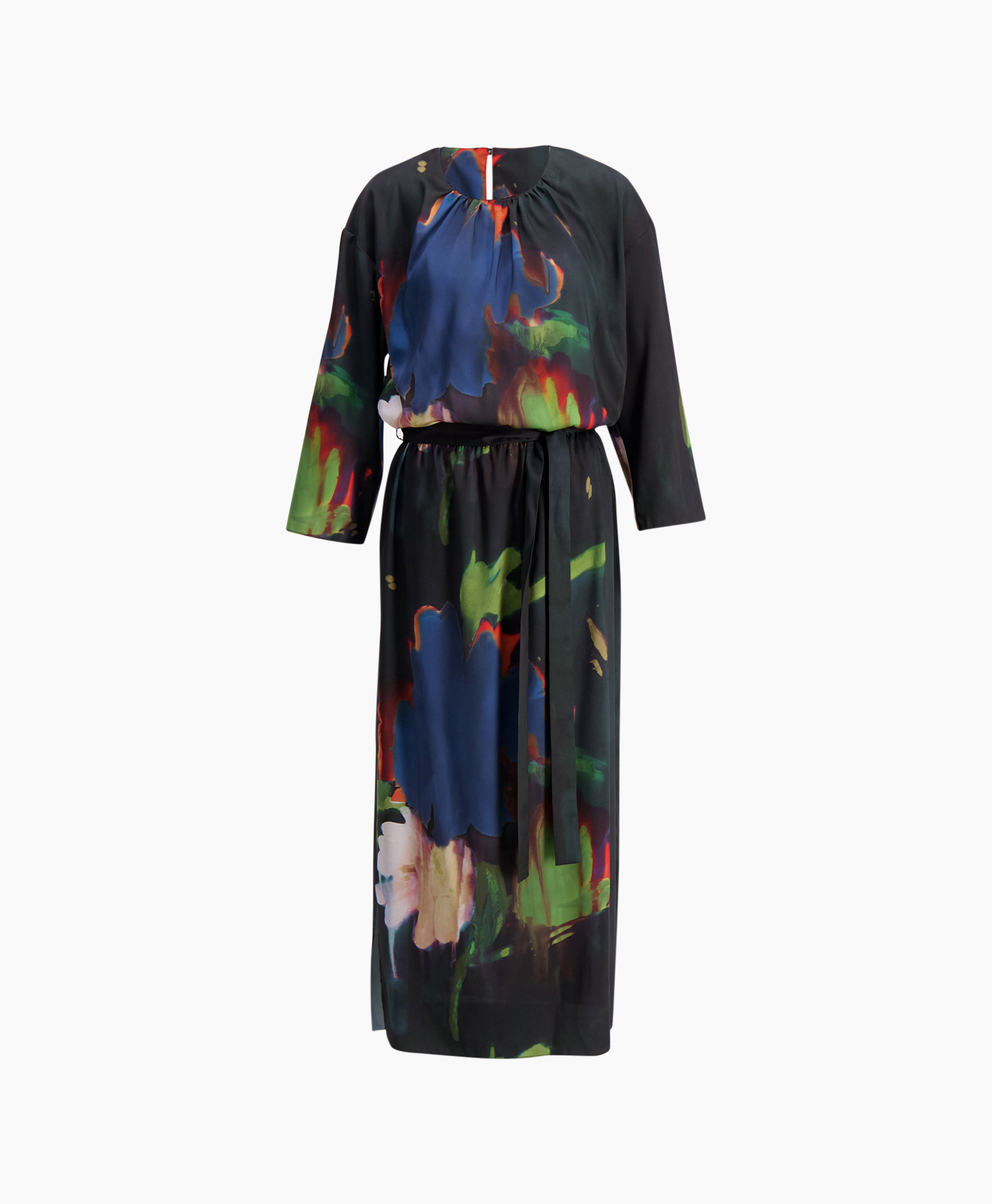 Midi Jurk Bicky-j5ap06 Groen