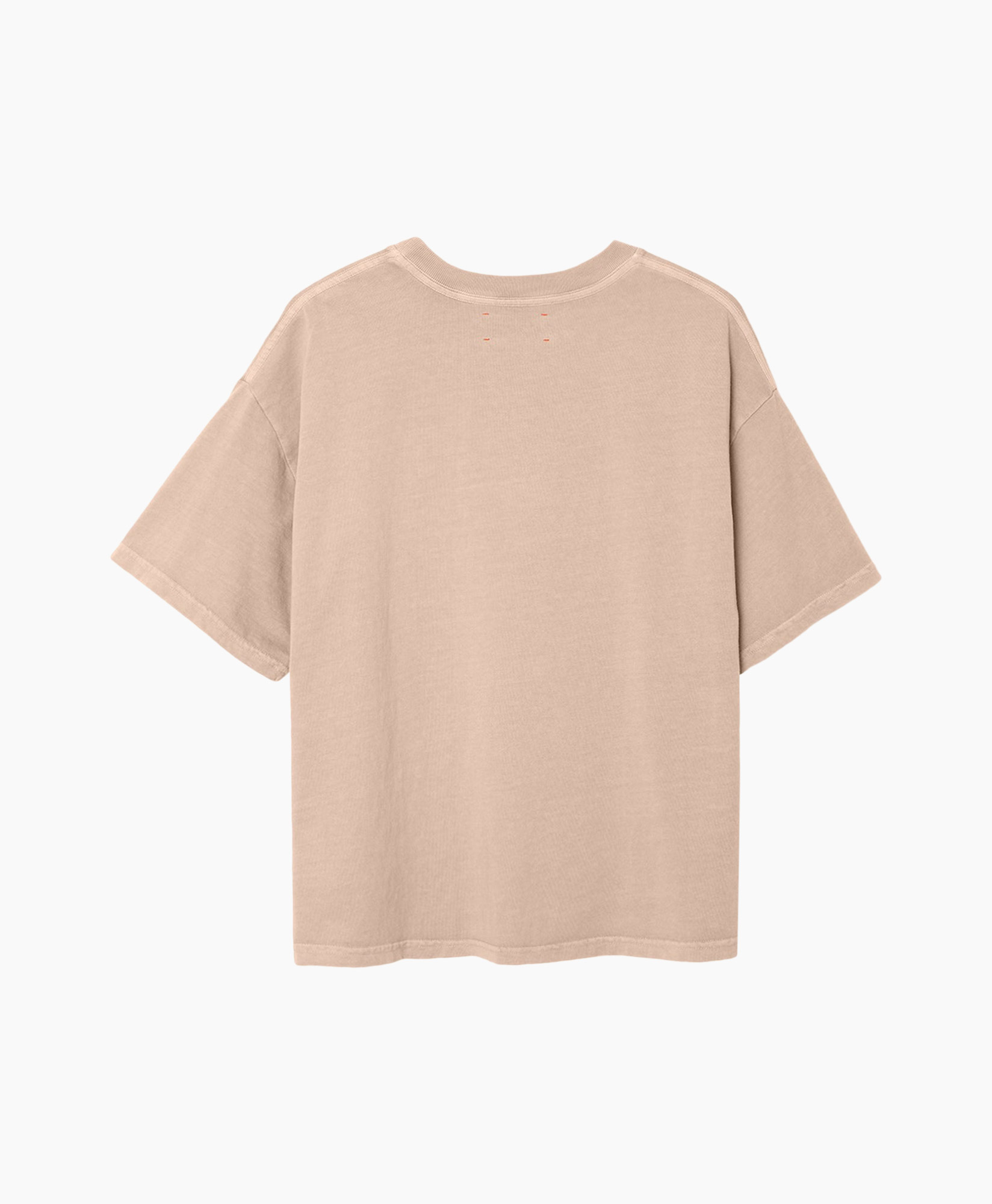 T-shirt Korte Mouw Palmer Zand