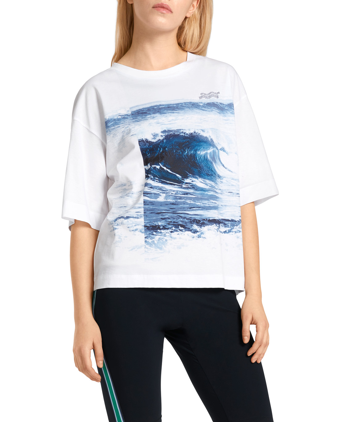 Marccain Sport T-shirt Us 48.01 J77 Wit