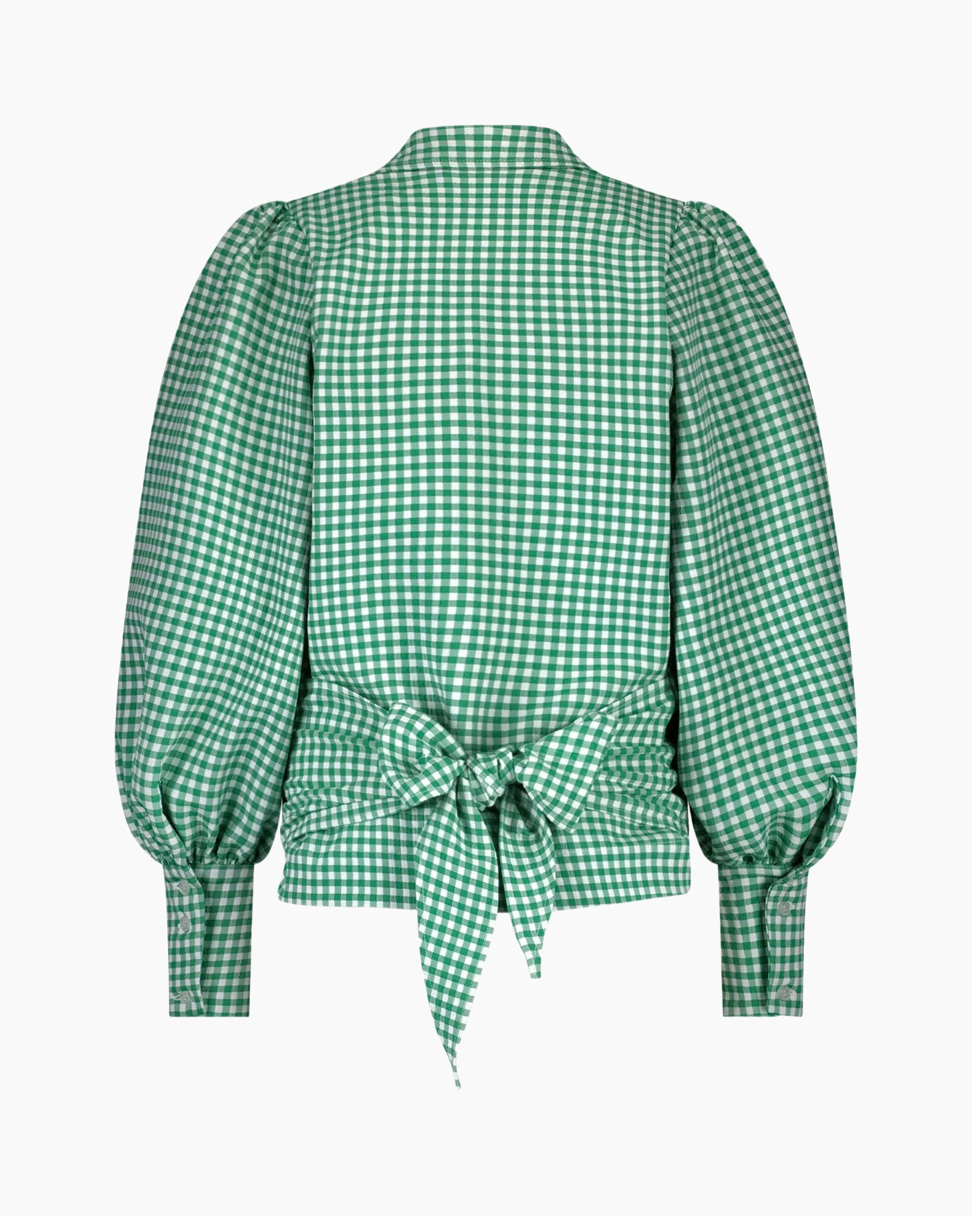 Blouse Femke Check Blouse Groen