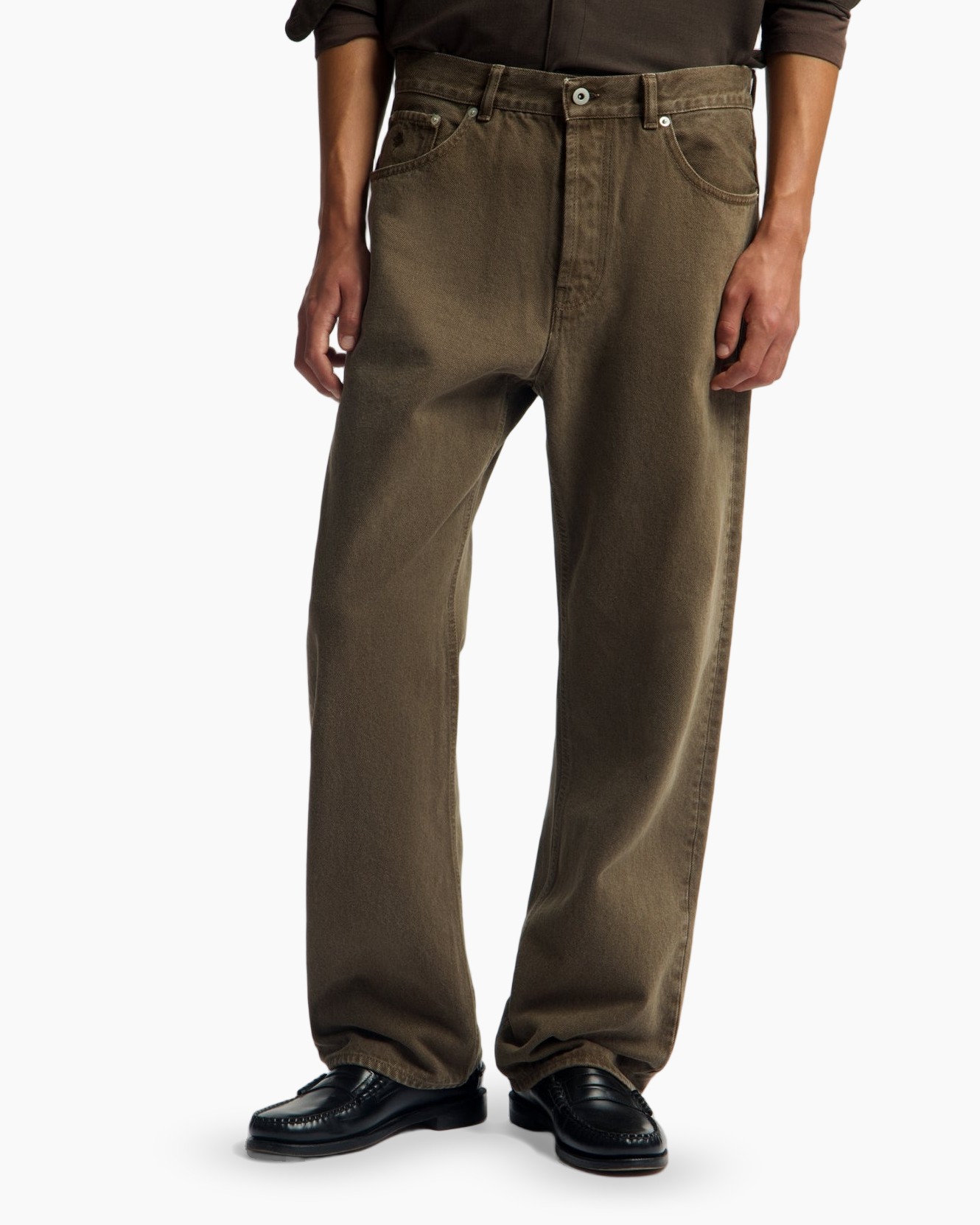 broek, khaki,  jeans, losse pasvorm, zakkenbroek
