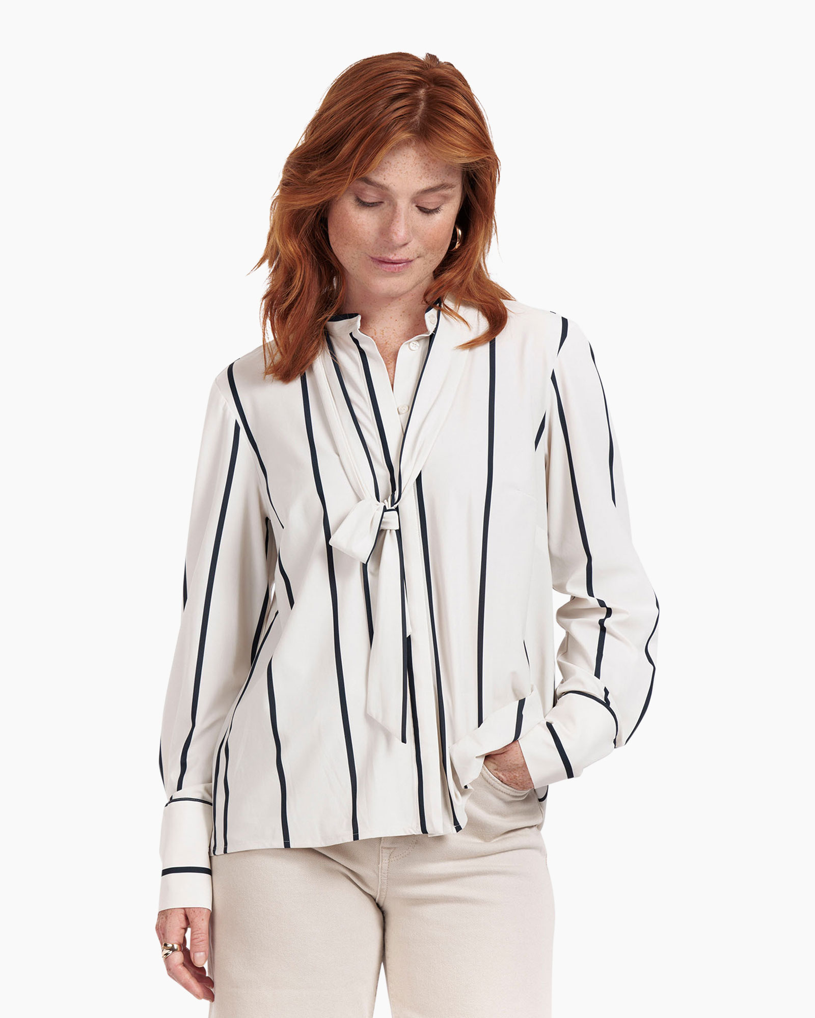 Blouse Birdy Bow Blouse Off White