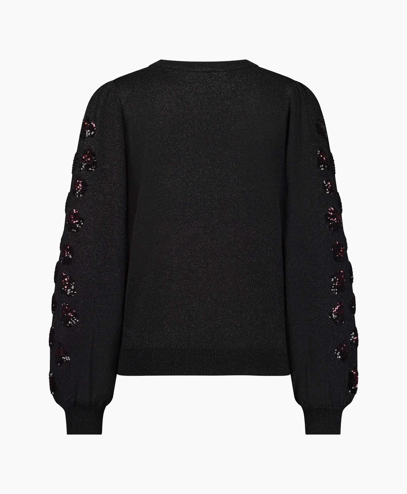 Pullover Hilly Embroidery Pullover Zwart dessin
