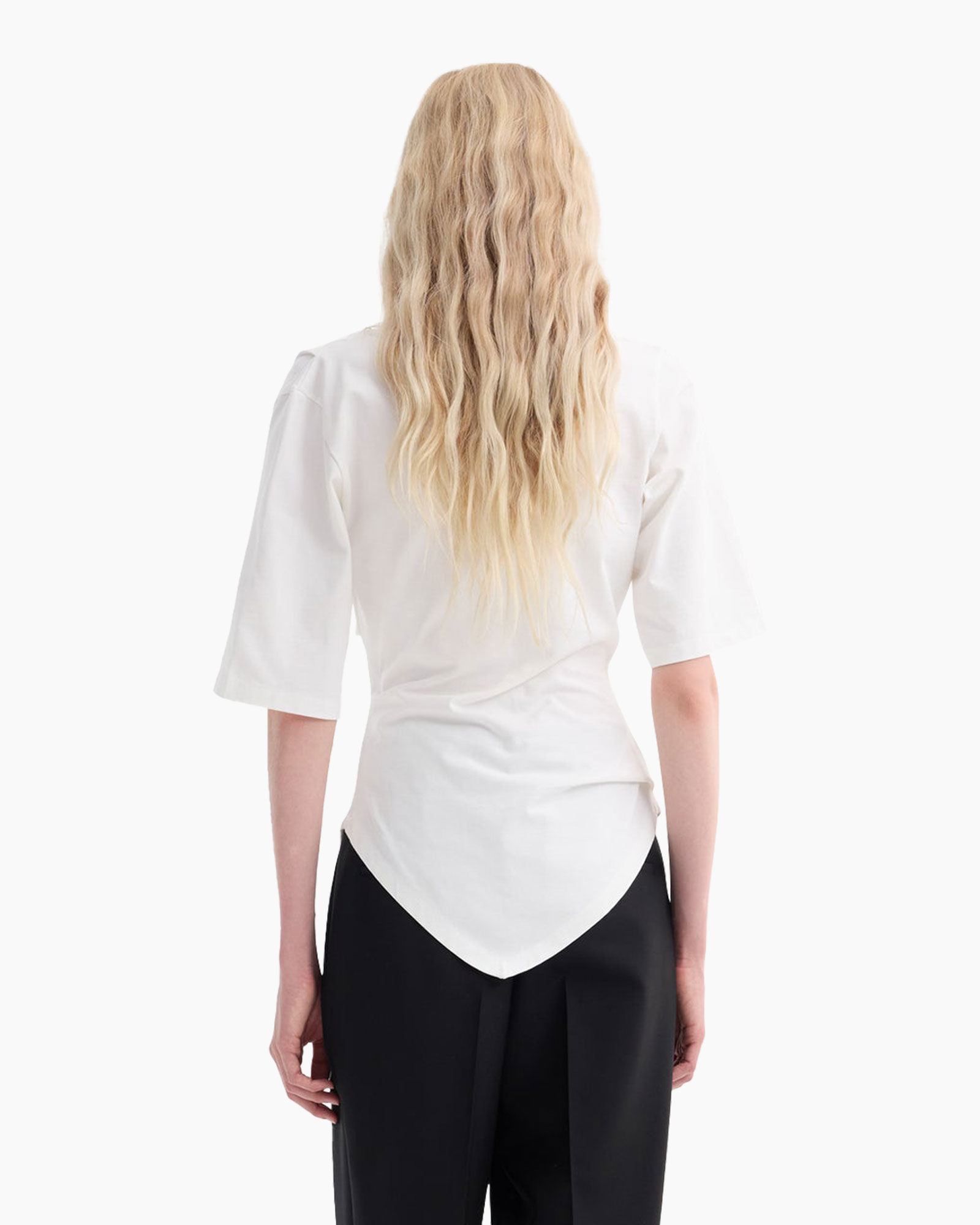 T-shirt Re-invented Twisted Off White