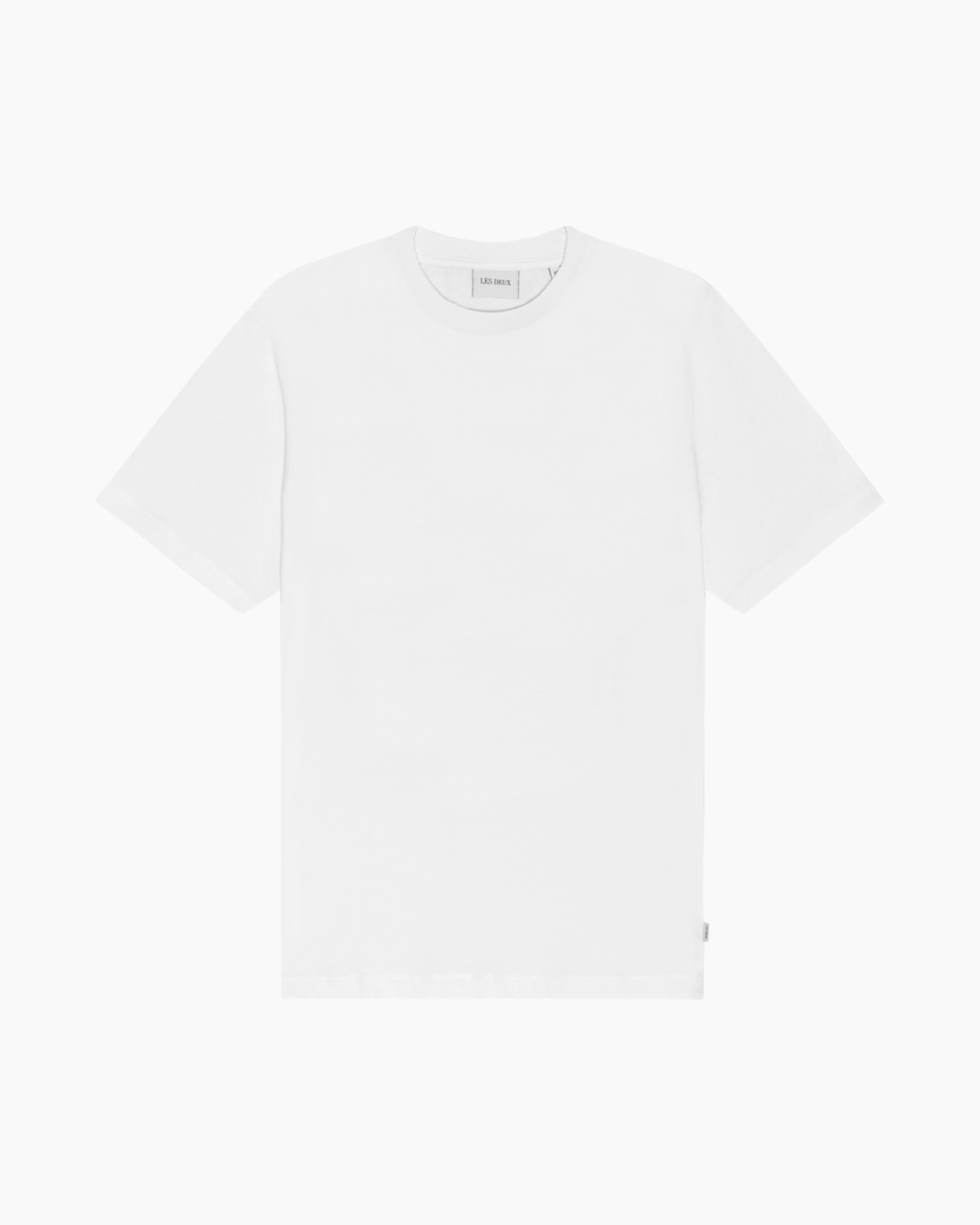 t-shirt, wit, korte mouwen, rondes hals, basis kleding